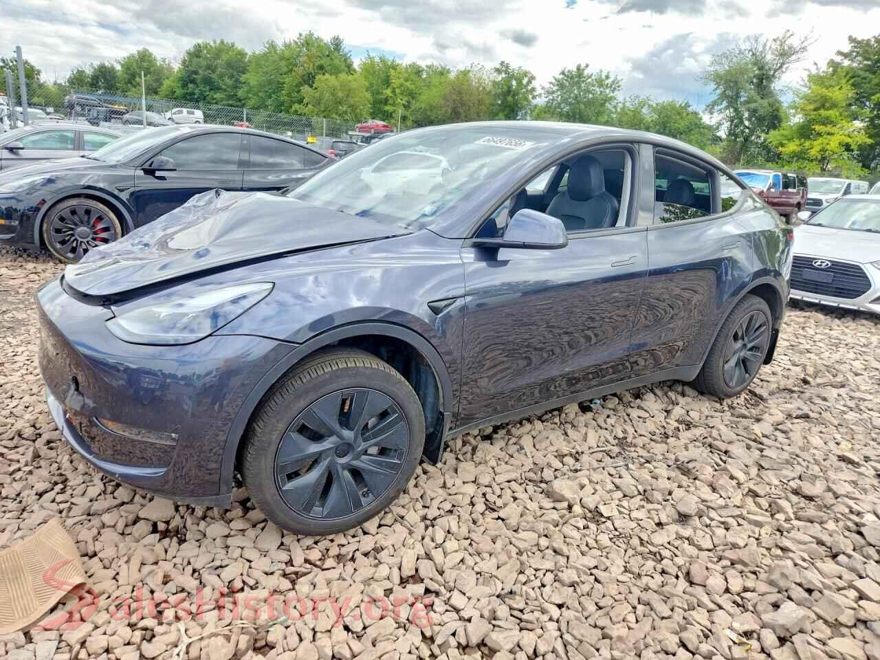 2025 TESLA MODEL Y — VIN 7SAYGDEE9SA339760