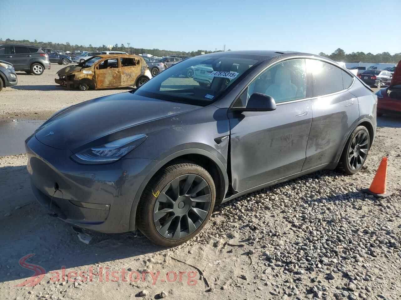 2023 TESLA MODEL Y — VIN 7SAYGDEEXPF618029