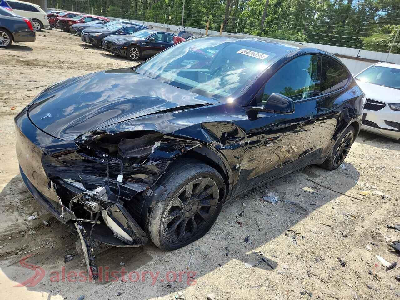 2023 TESLA MODEL Y — VIN 7SAYGDEEXPF759554