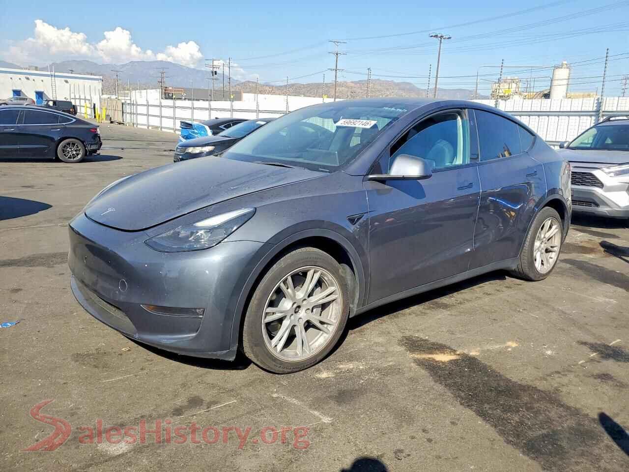 2023 TESLA MODEL Y — VIN 7SAYGDEEXPF836116