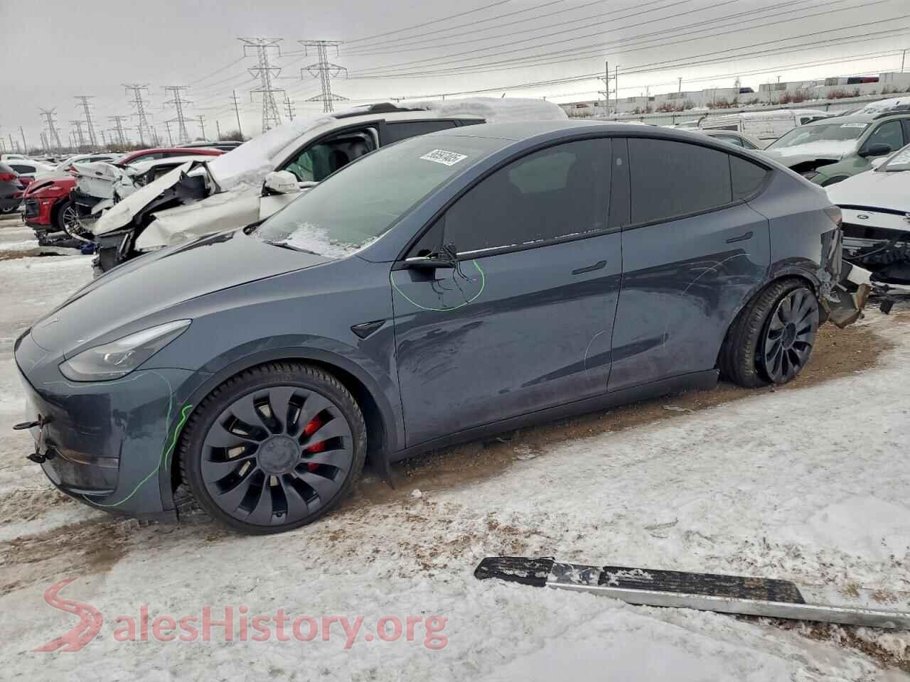 2023 TESLA MODEL Y — VIN 7SAYGDEF0PF936864