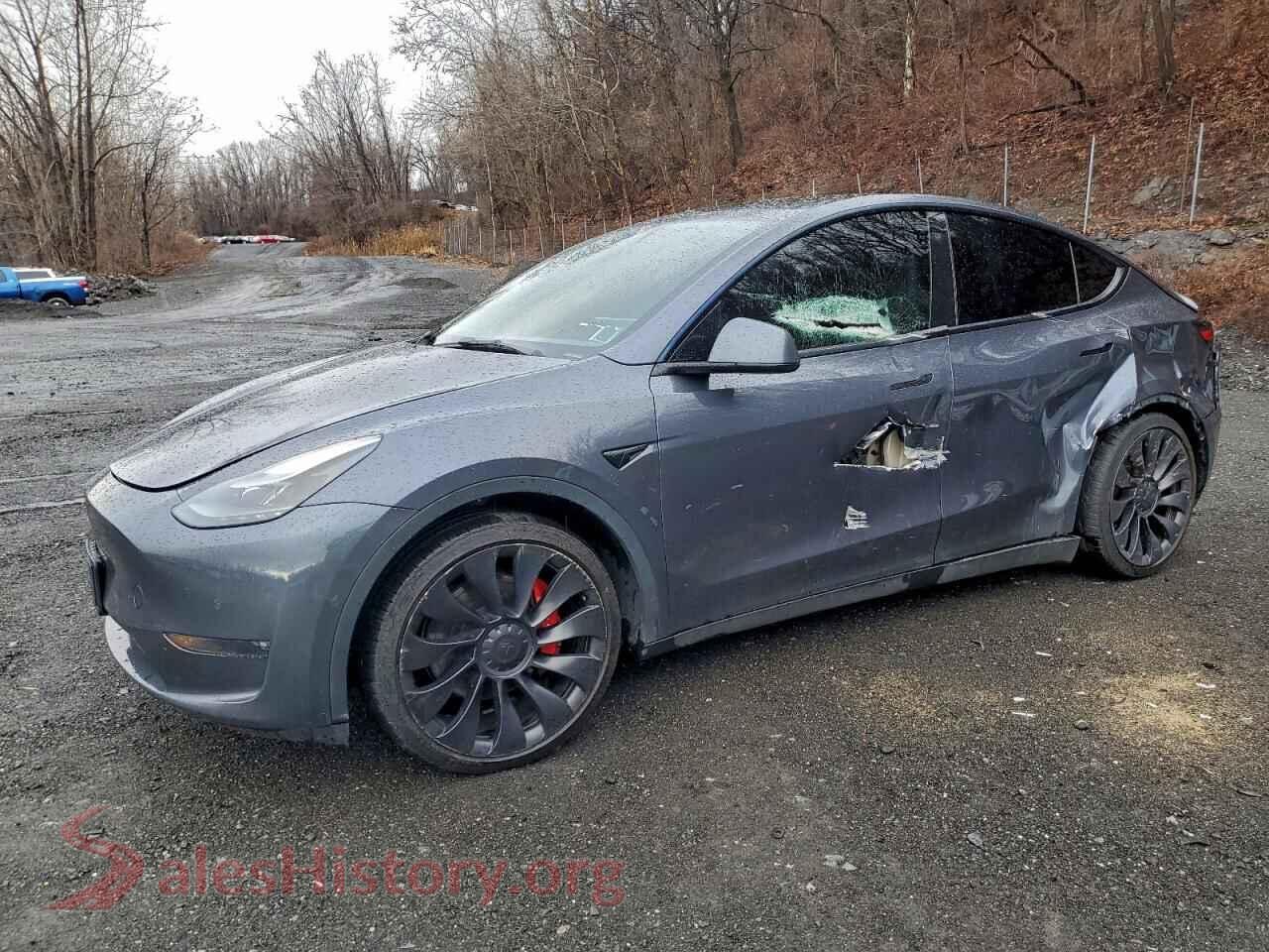 2023 TESLA MODEL Y — VIN 7SAYGDEF4PF582458