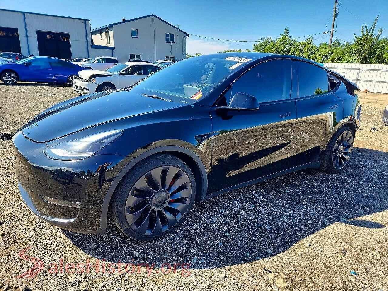 2023 TESLA MODEL Y — VIN 7SAYGDEF4PF980110