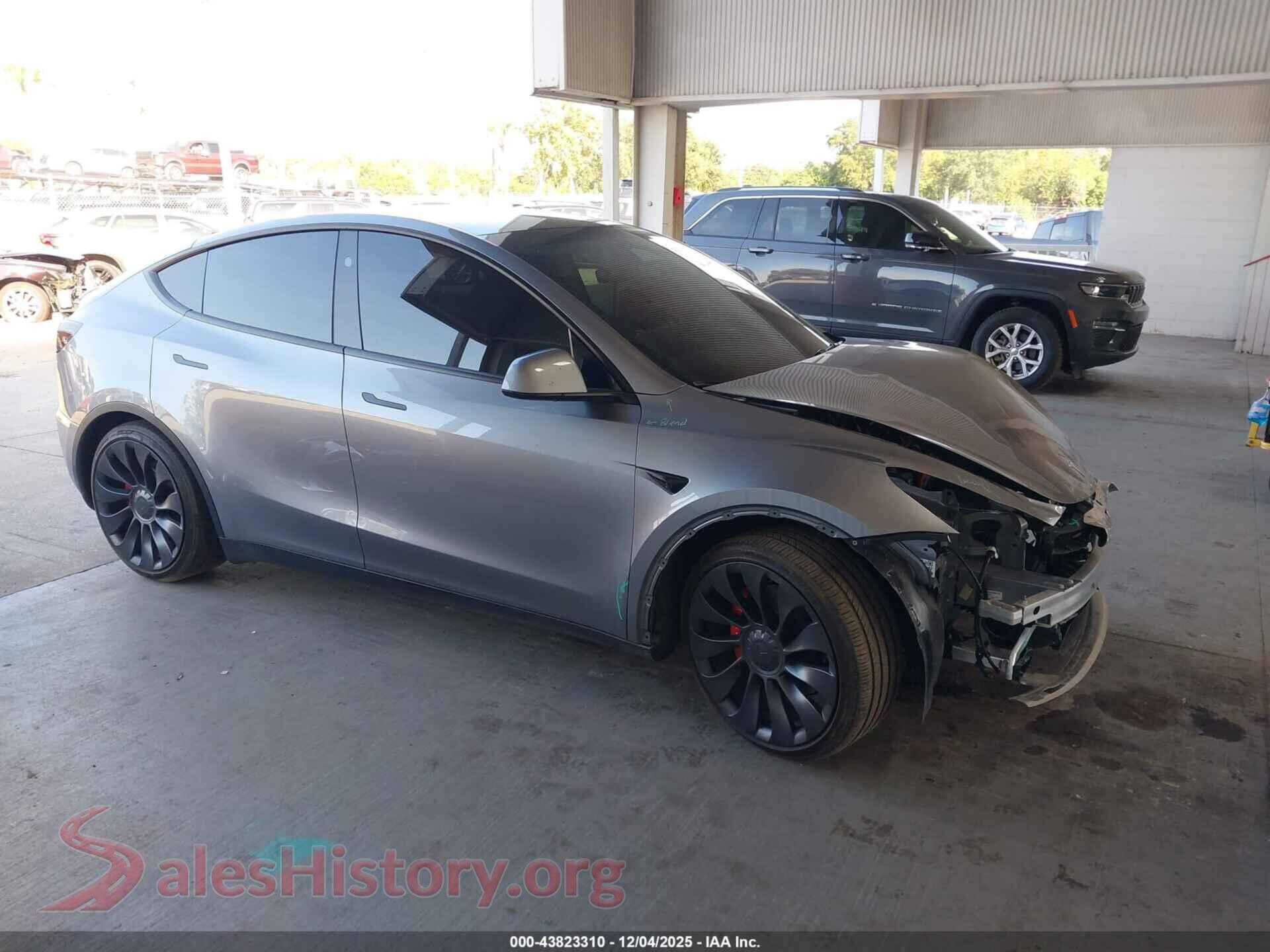 2024 TESLA MODEL Y — VIN 7SAYGDEF8RA326064