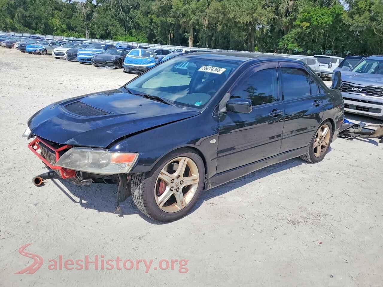 2006 MITSUBISHI EVO — VIN JA3AH86C06U050006