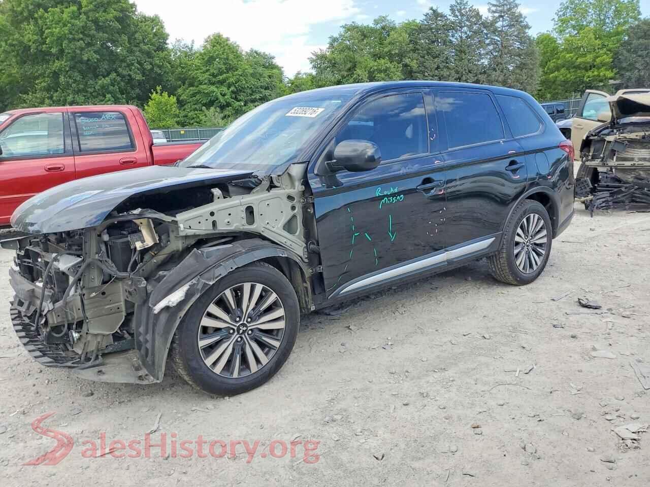 2020 MITSUBISHI OUTLANDER — VIN JA4AD2A36LZ039702