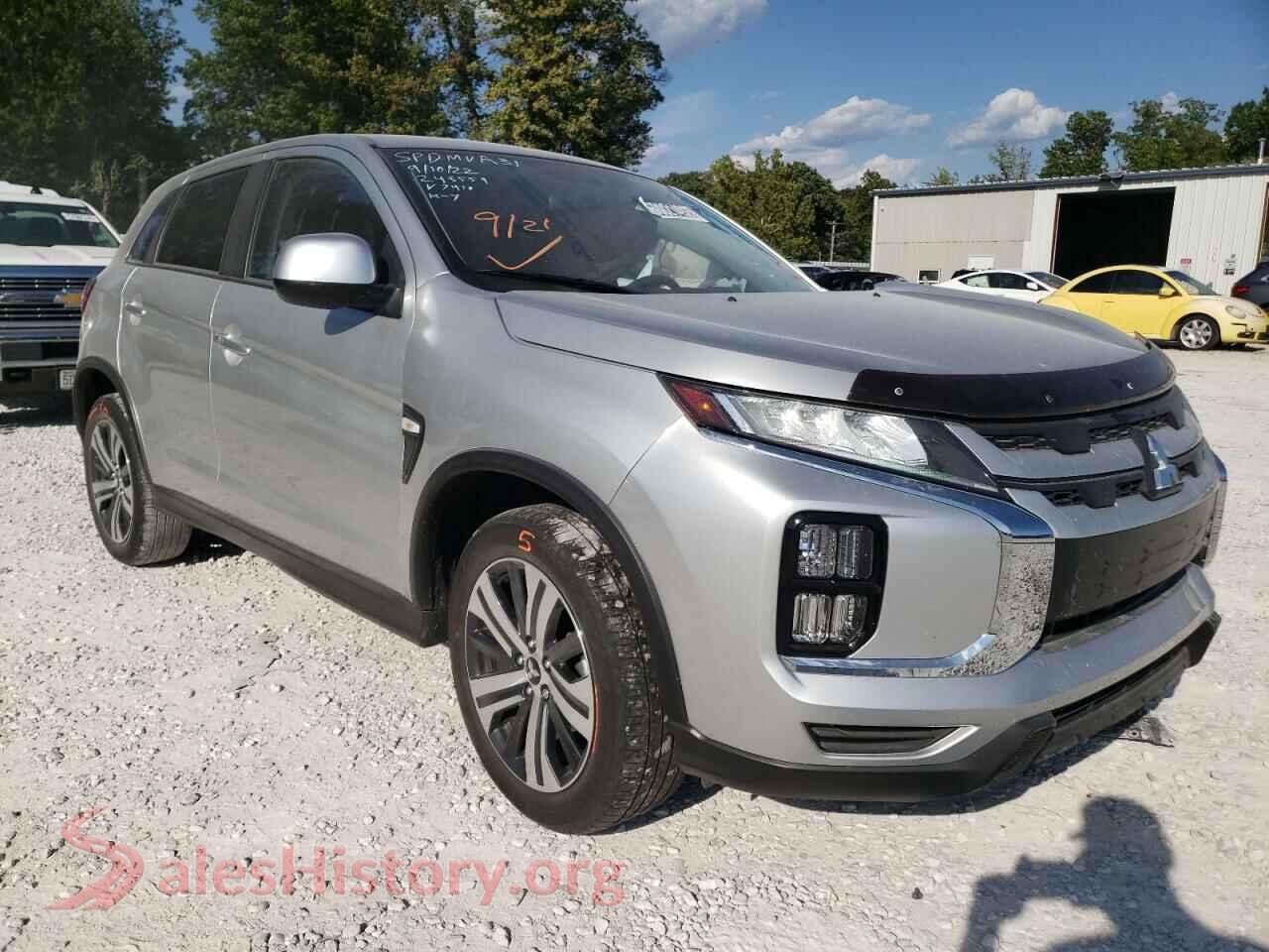 2020 MITSUBISHI OUTLANDER — VIN JA4AP3AU6LU027410