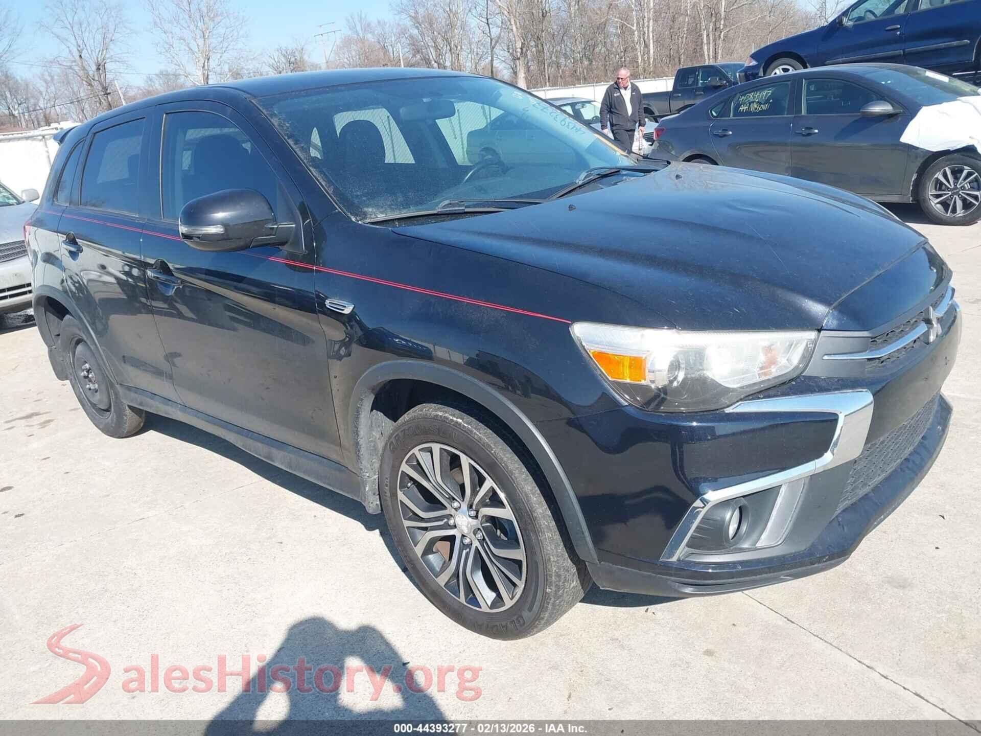 2018 MITSUBISHI OUTLANDER SPORT — VIN JA4AP3AW1JZ018776