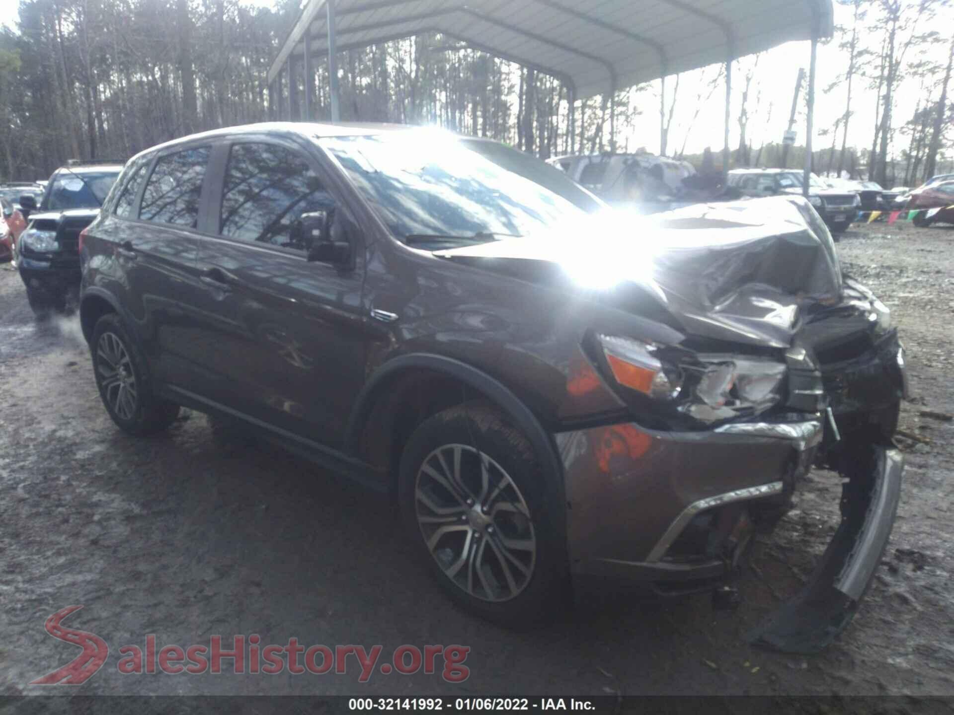2018 MITSUBISHI OUTLANDER SPORT — VIN JA4AP3AW2JZ025588