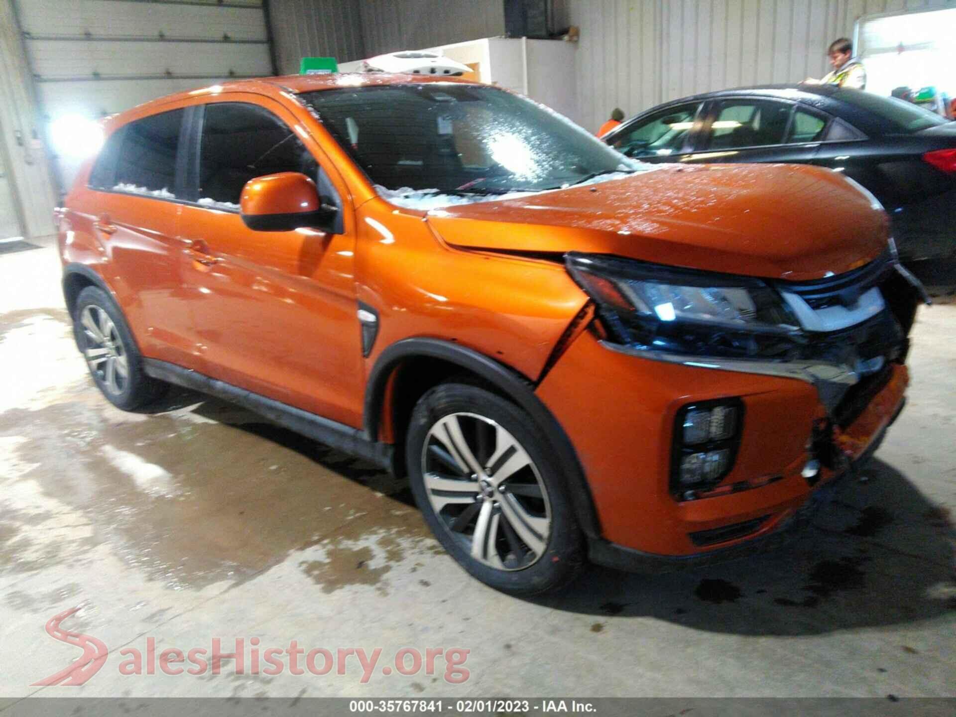 2021 MITSUBISHI OUTLANDER SPORT — VIN JA4APUAUXMU001108
