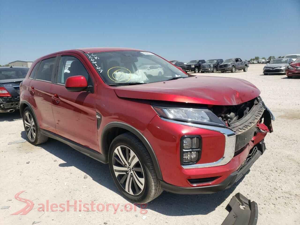 2021 MITSUBISHI OUTLANDER — VIN JA4APUAUXMU028258