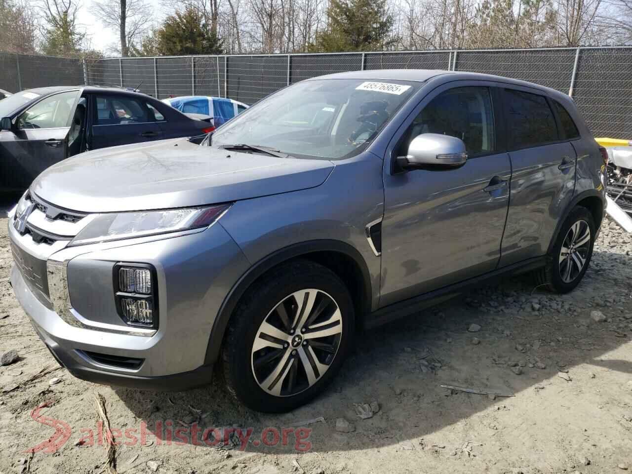 2022 MITSUBISHI OUTLANDER — VIN JA4APVAU4NU007395