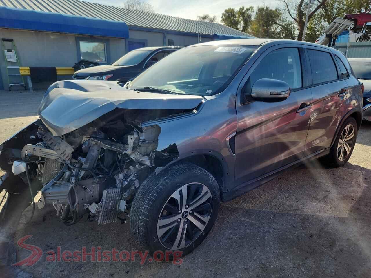 2021 MITSUBISHI OUTLANDER — VIN JA4APVAU6MU018347