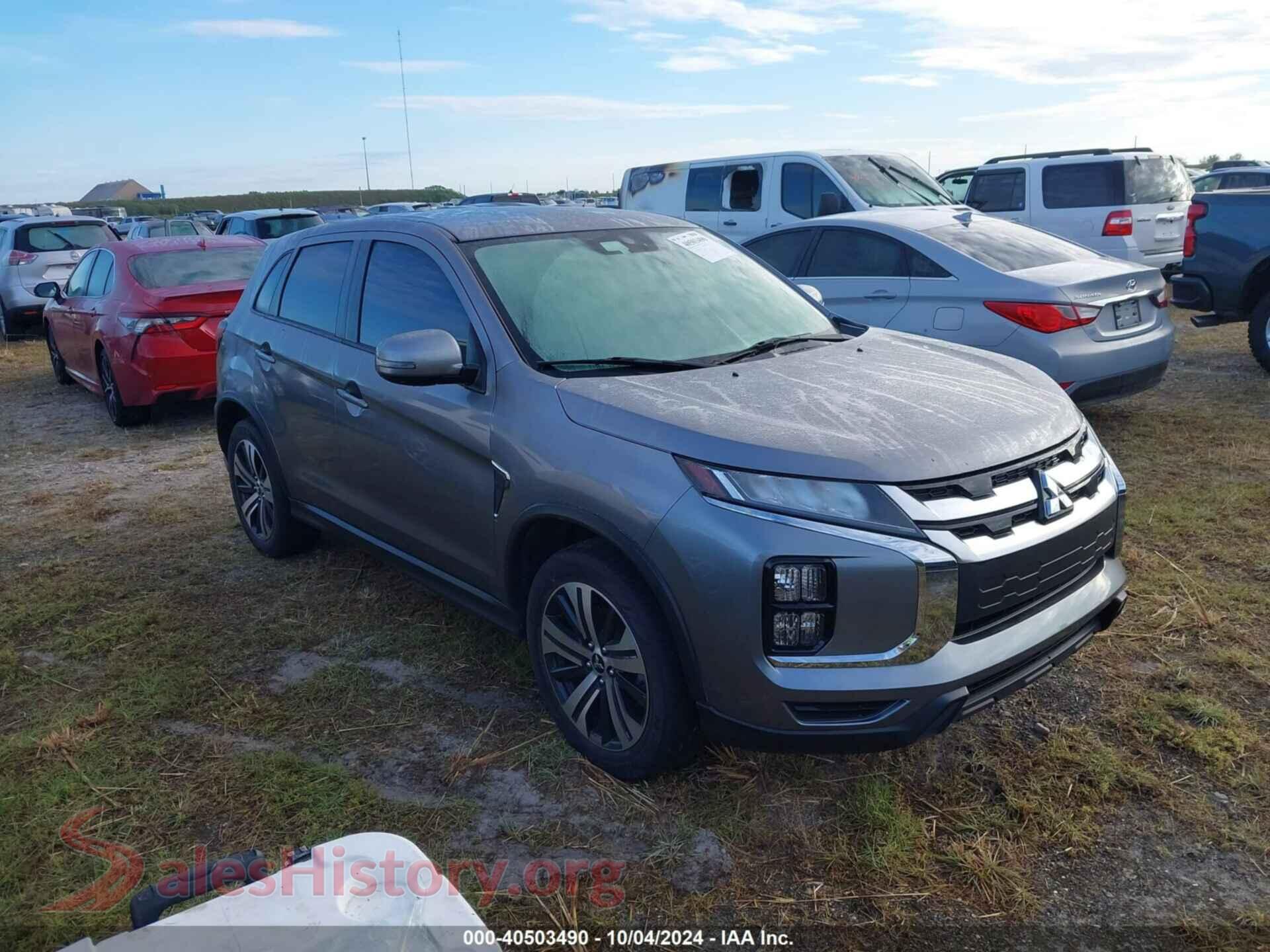 2021 MITSUBISHI OUTLANDER SPORT — VIN JA4APVAU8MU001856