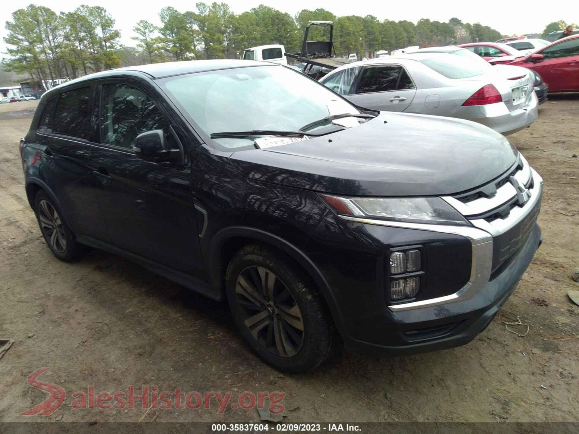 2022 MITSUBISHI OUTLANDER SPORT — VIN JA4APVAU8NU008193