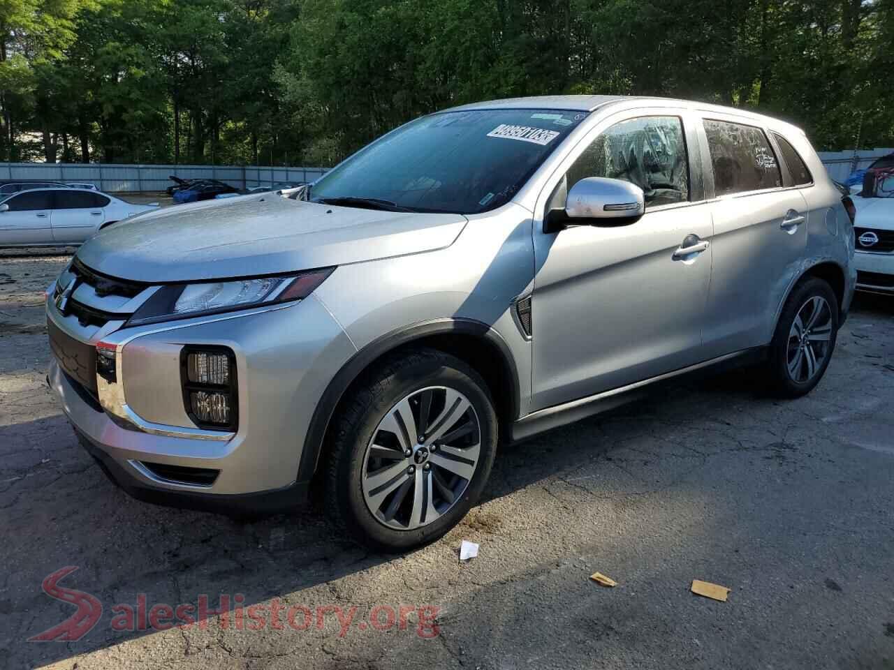 2021 MITSUBISHI OUTLANDER — VIN JA4APVAU9MU014020