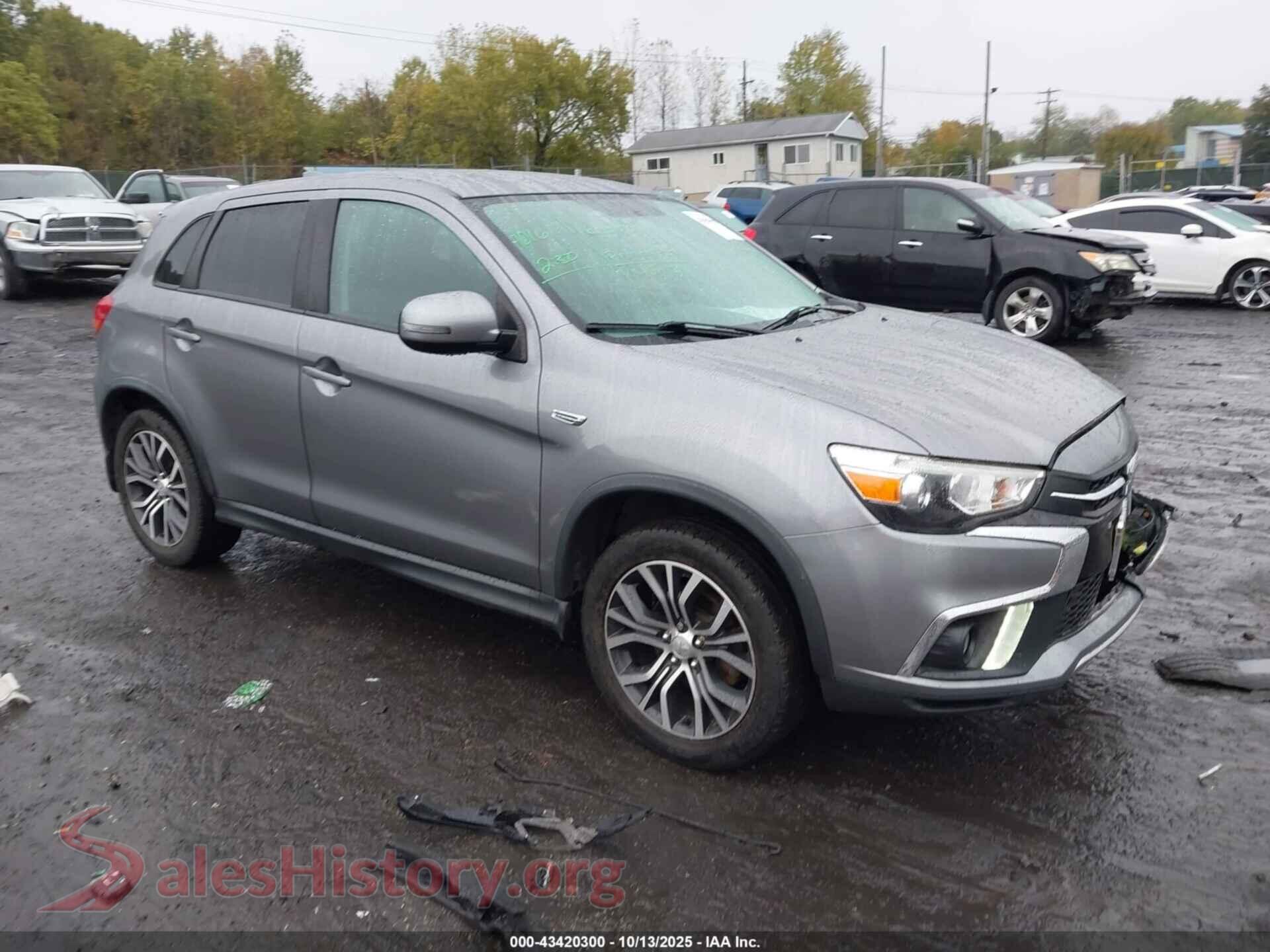 2019 MITSUBISHI OUTLANDER SPORT — VIN JA4AR3AU0KU004990