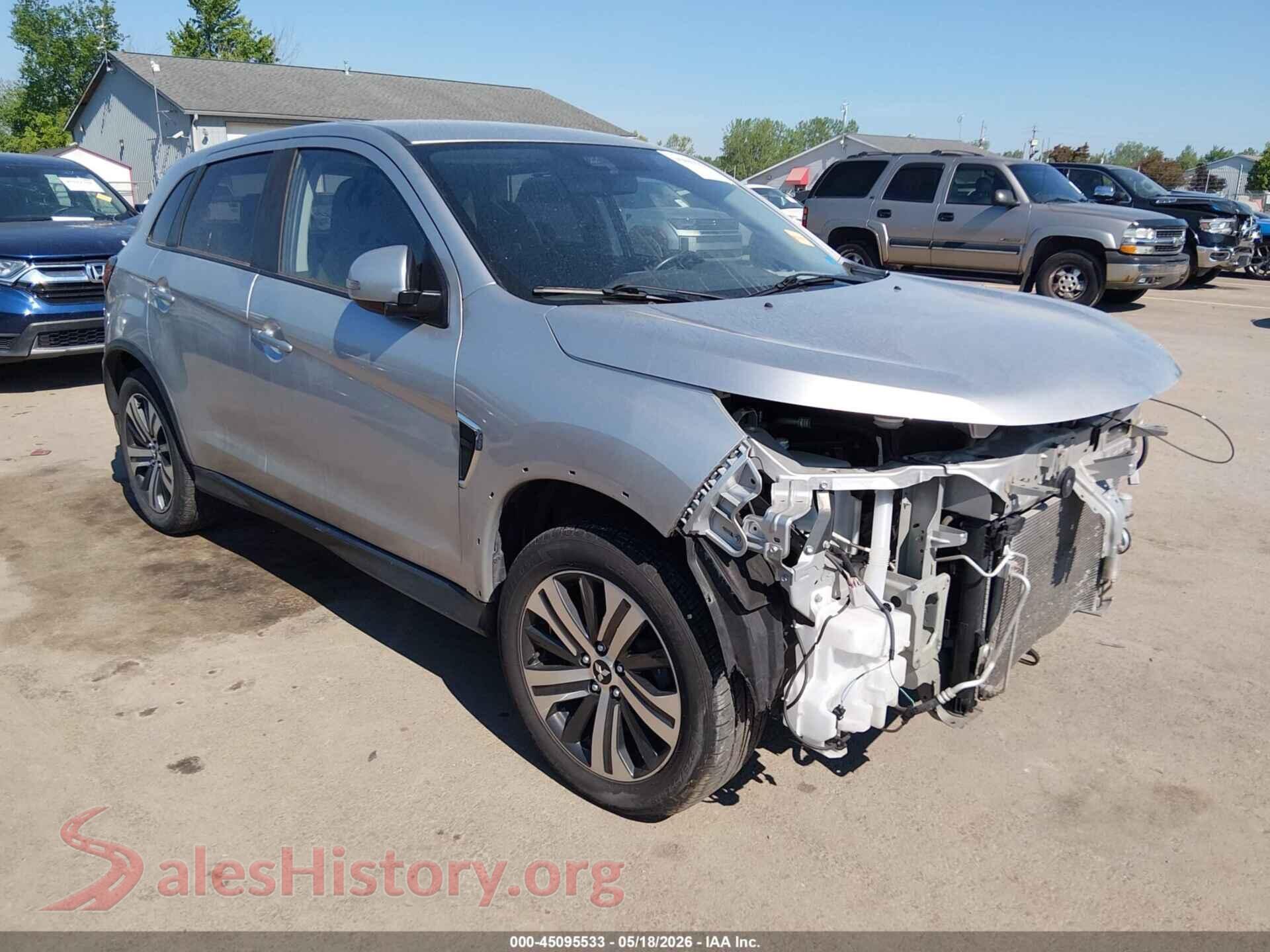 2020 MITSUBISHI OUTLANDER SPORT — VIN JA4AR3AU4LU025665