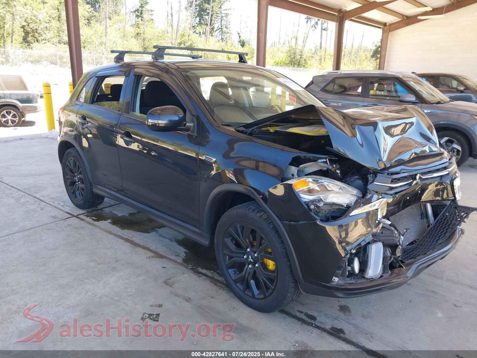 2019 MITSUBISHI OUTLANDER SPORT — VIN JA4AR3AU9KU030892