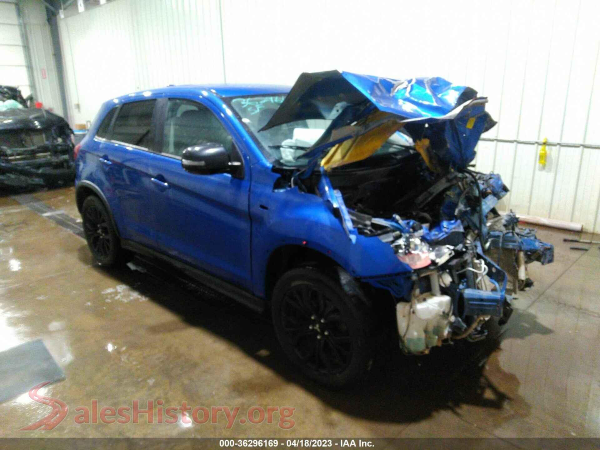2018 MITSUBISHI OUTLANDER SPORT — VIN JA4AR3AUXJU013100
