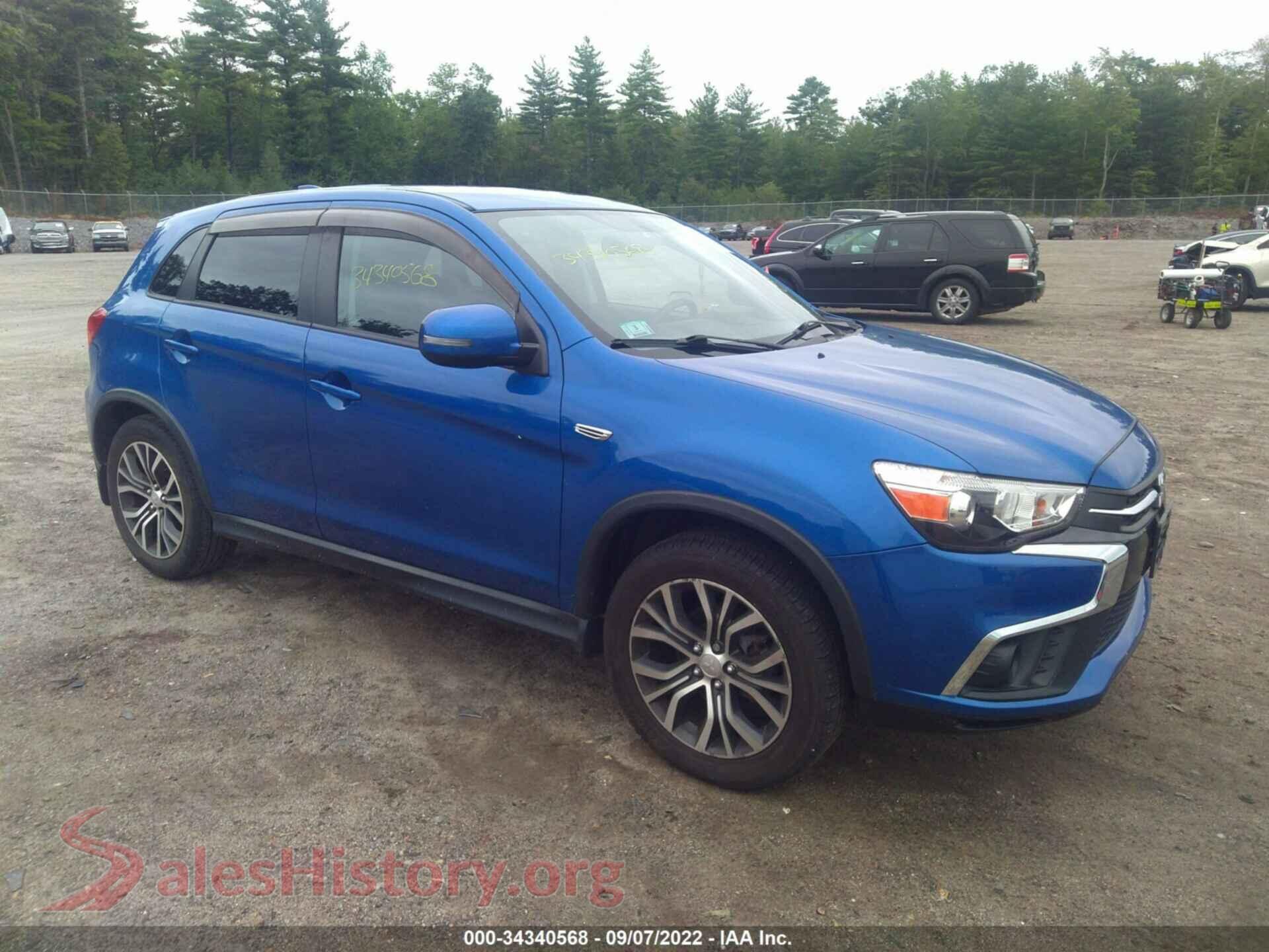 2018 MITSUBISHI OUTLANDER SPORT — VIN JA4AR3AUXJU022069