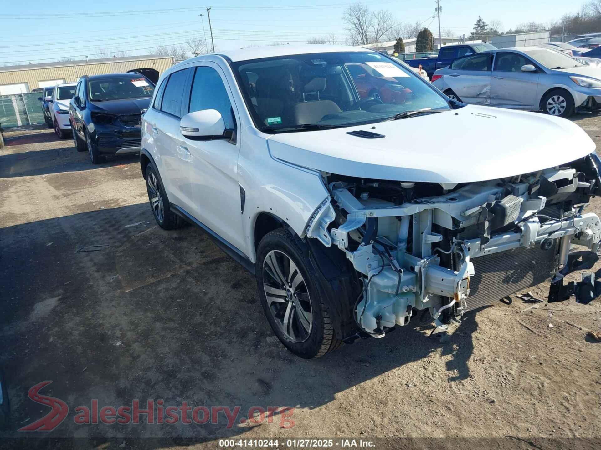 2020 MITSUBISHI OUTLANDER SPORT — VIN JA4AR3AUXLU020549