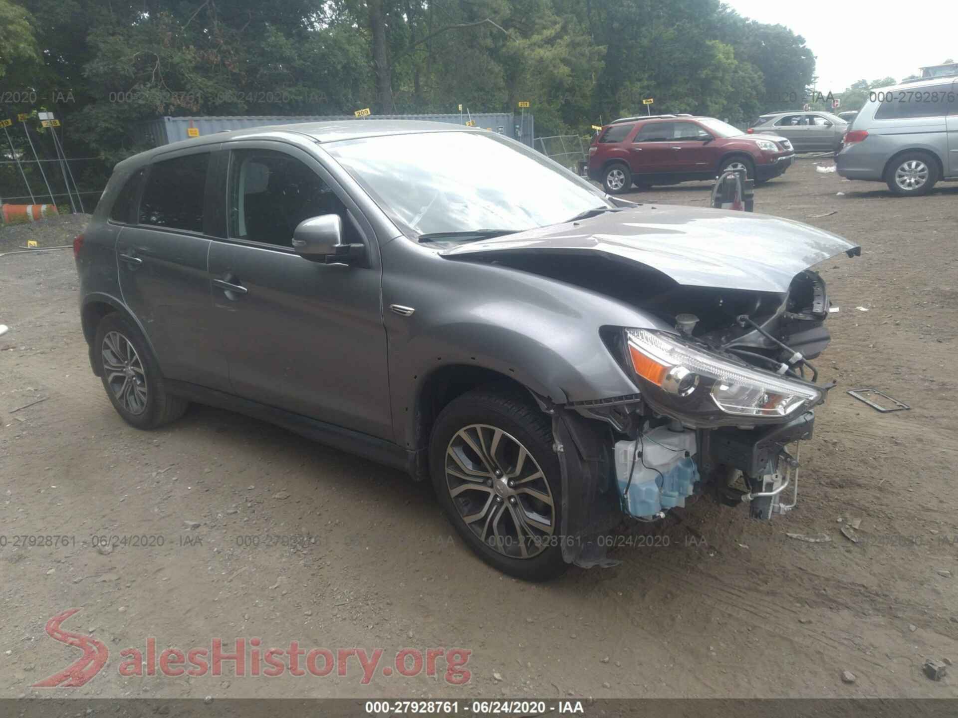 2018 MITSUBISHI OUTLANDER SPORT — VIN JA4AR3AW0JU022891