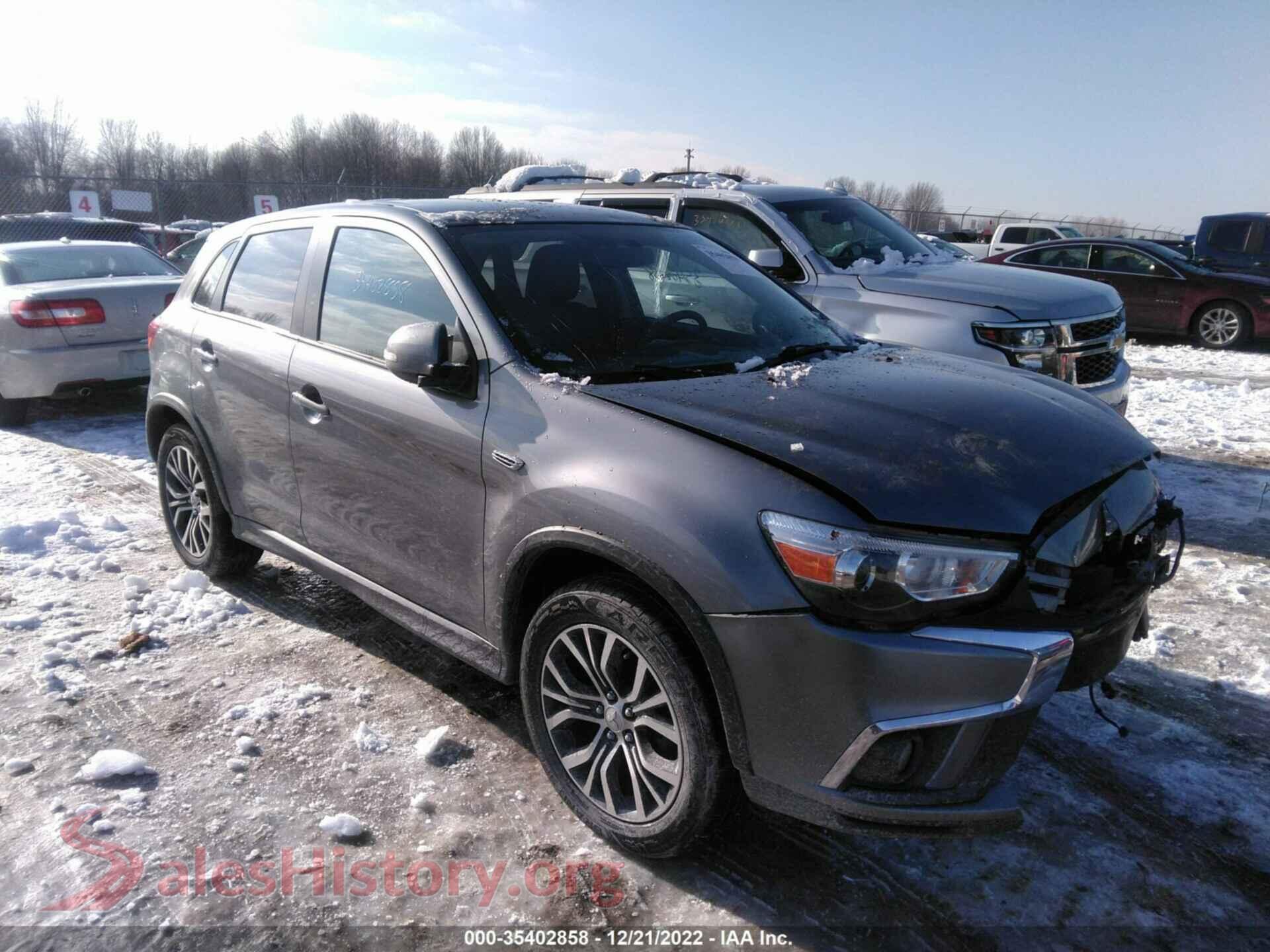 2018 MITSUBISHI OUTLANDER SPORT — VIN JA4AR3AW6JU001978