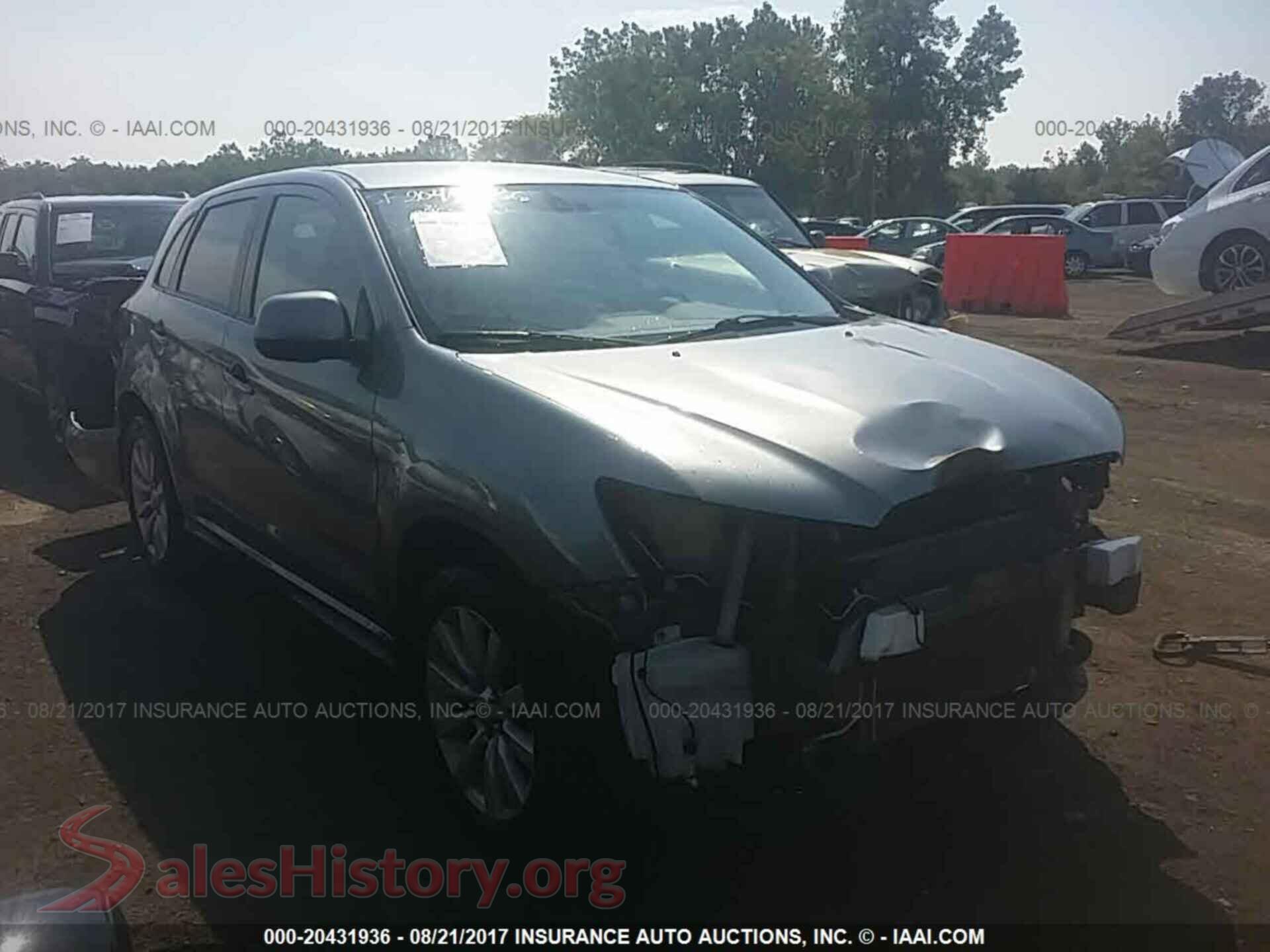 2011 Mitsubishi Outlander sport — VIN JA4AR4AU2BZ004546