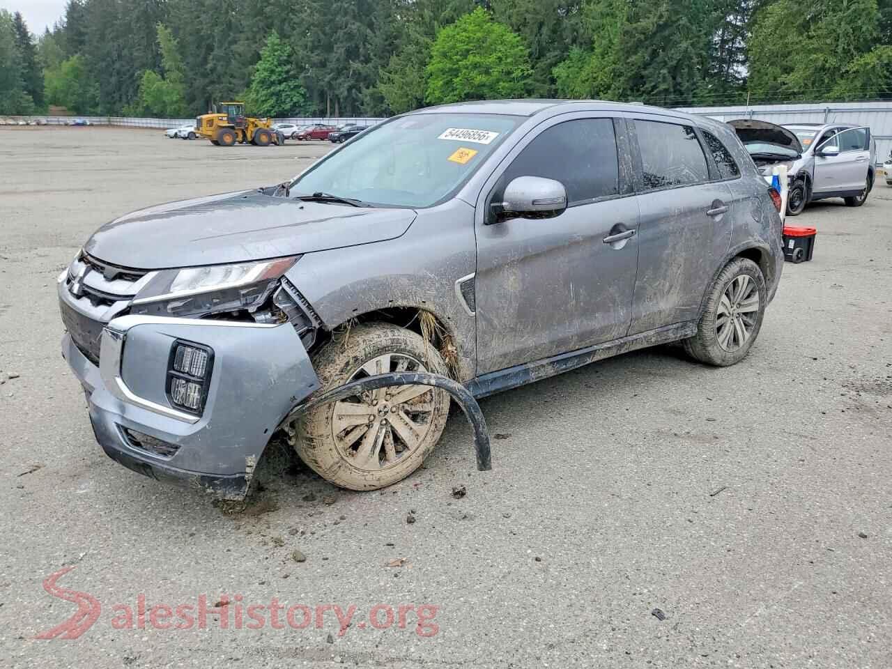 2022 MITSUBISHI OUTLANDER — VIN JA4ARUAU0NU009312