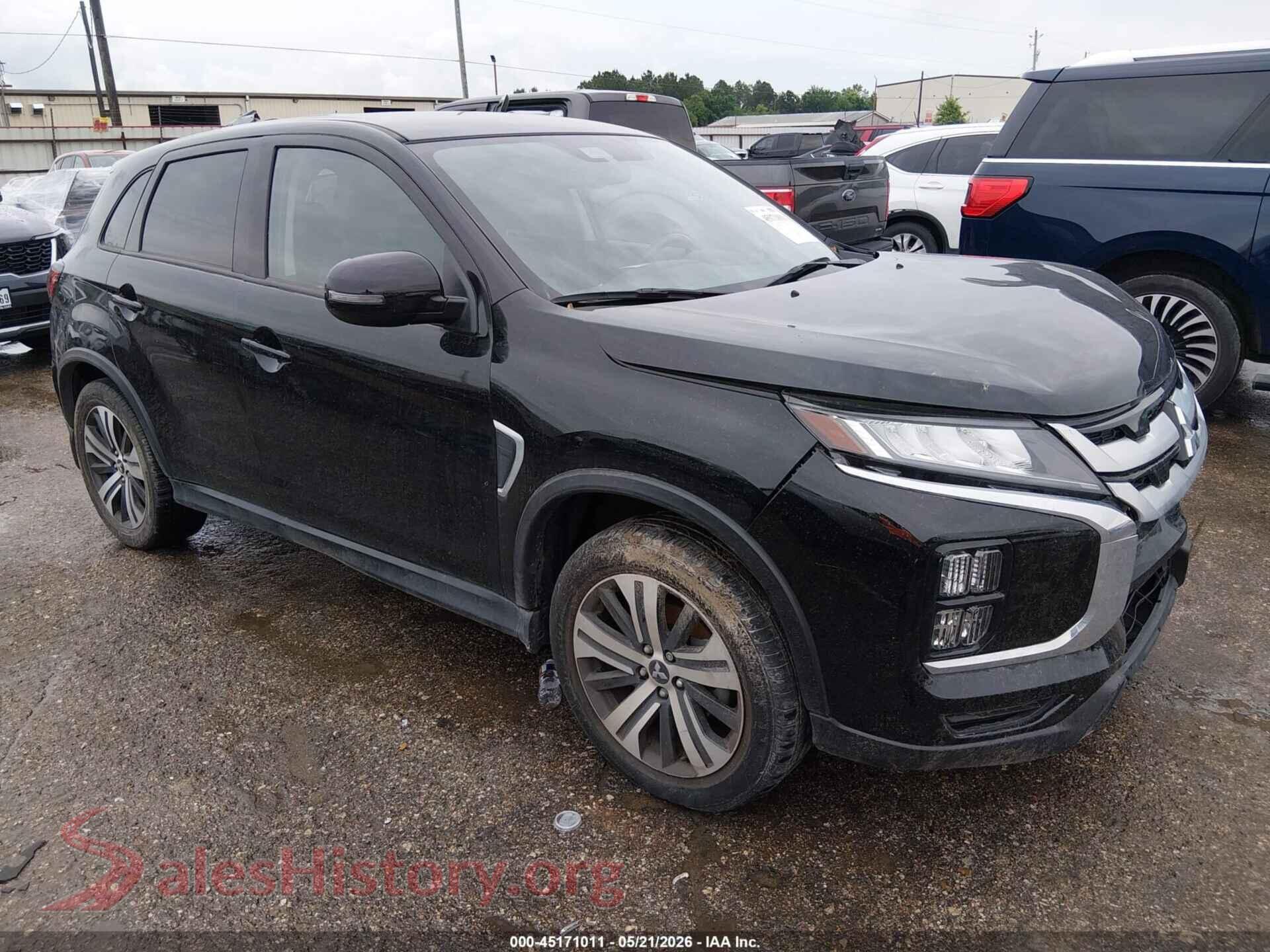 2022 MITSUBISHI OUTLANDER SPORT — VIN JA4ARUAU0NU024733