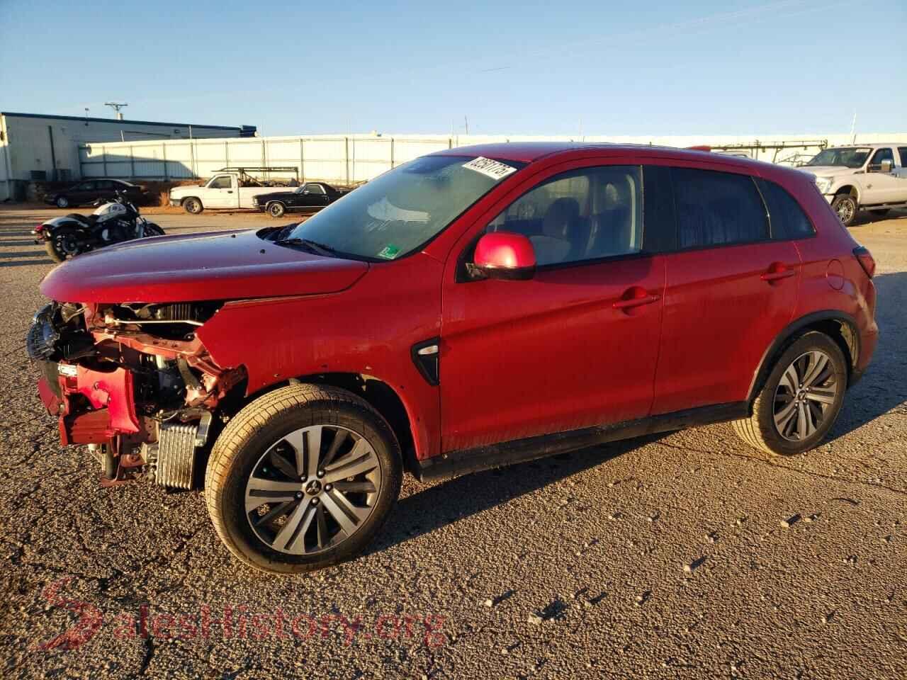2022 MITSUBISHI OUTLANDER — VIN JA4ARUAU1NU016883