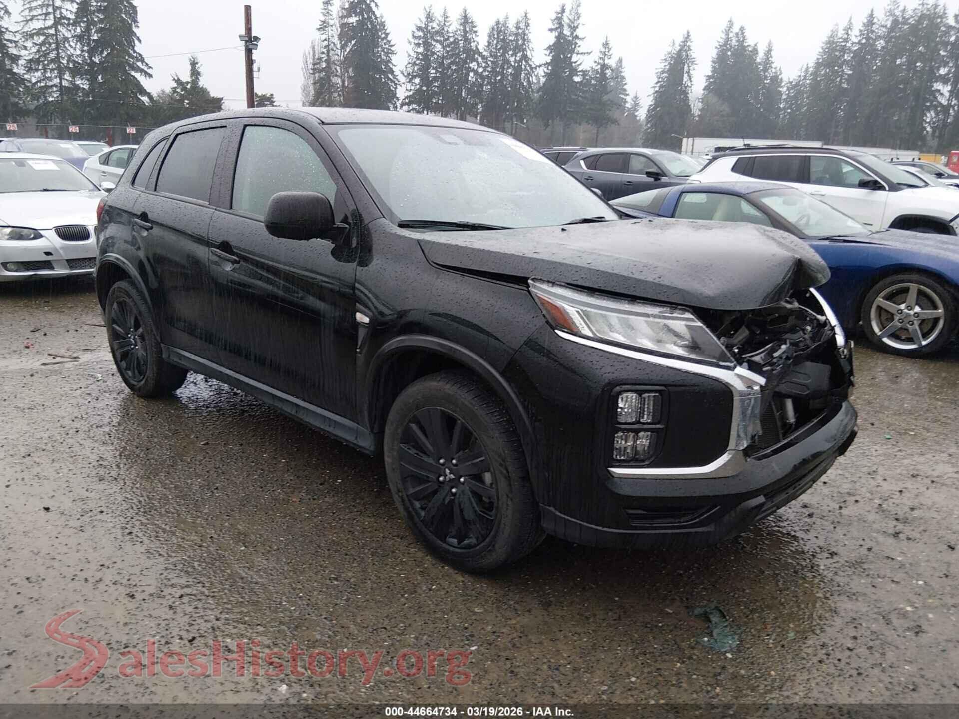 2025 MITSUBISHI OUTLANDER SPORT — VIN JA4ARUAU1SU003871