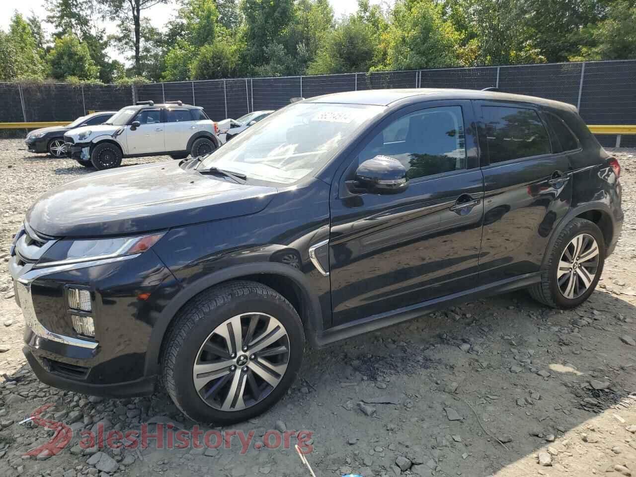 2021 MITSUBISHI OUTLANDER — VIN JA4ARUAU3MU010775
