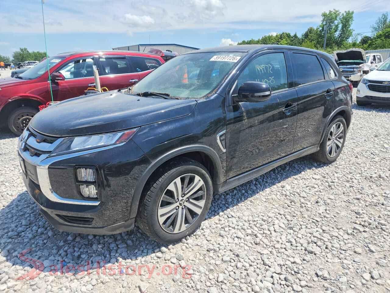 2021 MITSUBISHI OUTLANDER — VIN JA4ARUAU3MU023090