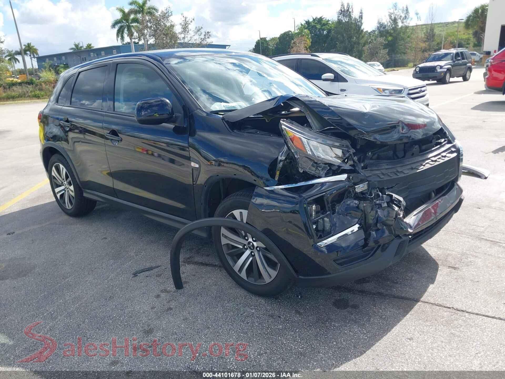 2024 MITSUBISHI OUTLANDER SPORT — VIN JA4ARUAU3RU007463