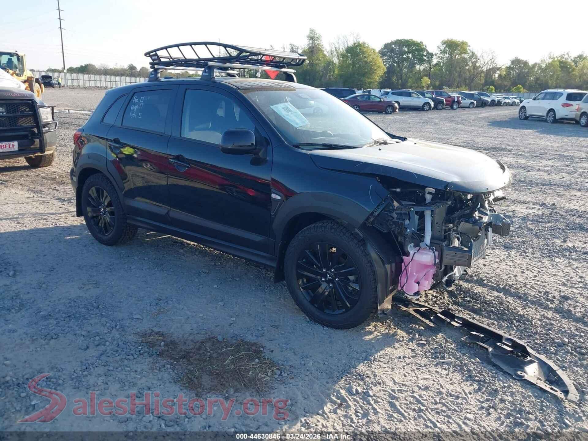 2025 MITSUBISHI OUTLANDER SPORT — VIN JA4ARUAU3SU009512