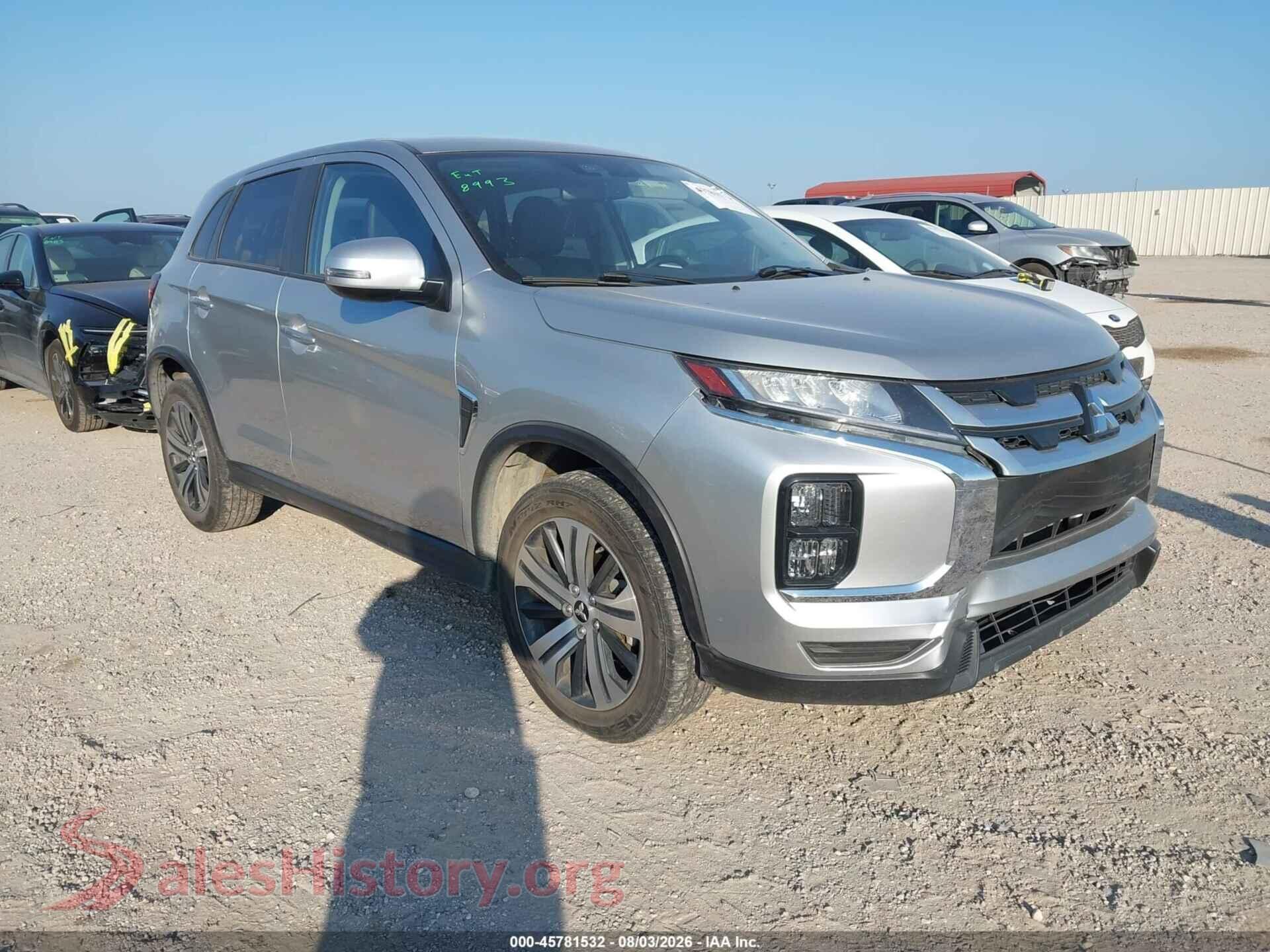2024 MITSUBISHI OUTLANDER SPORT — VIN JA4ARUAU5RU020215