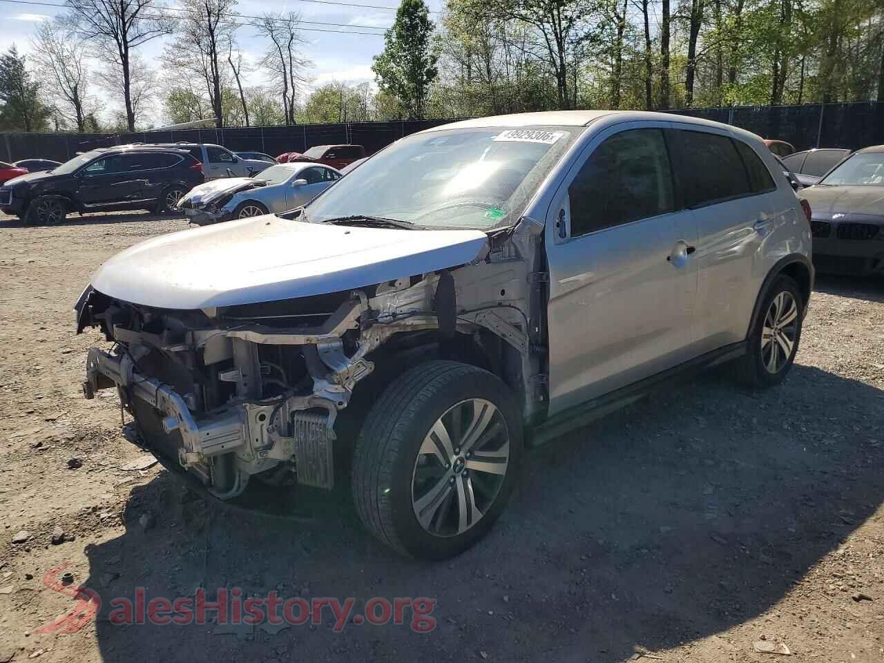 2021 MITSUBISHI OUTLANDER — VIN JA4ARUAU9MU024583
