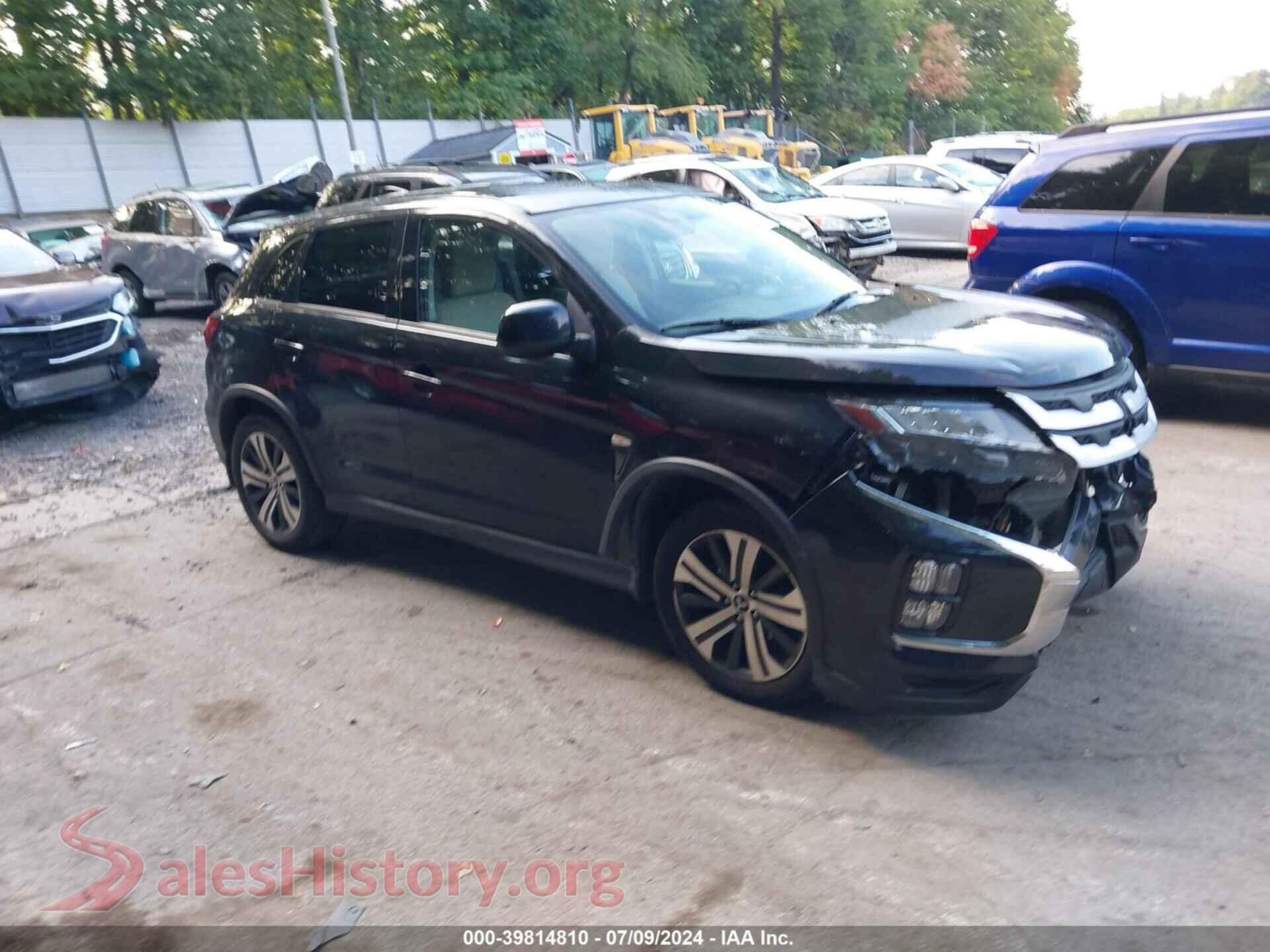 2021 MITSUBISHI OUTLANDER SPORT — VIN JA4ARUAUXMU030652