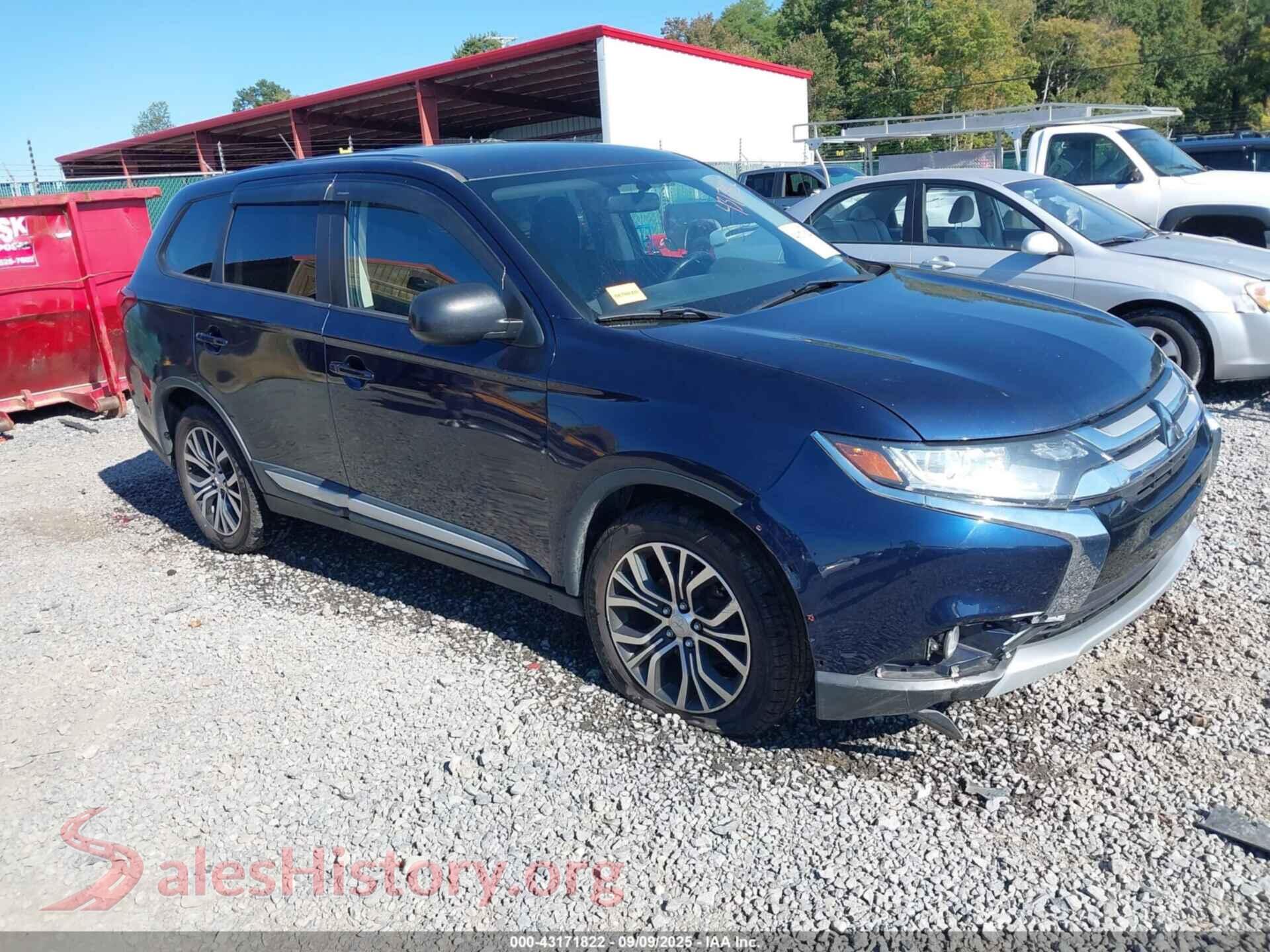 2016 MITSUBISHI OUTLANDER — VIN JA4AZ3A33GZ021168