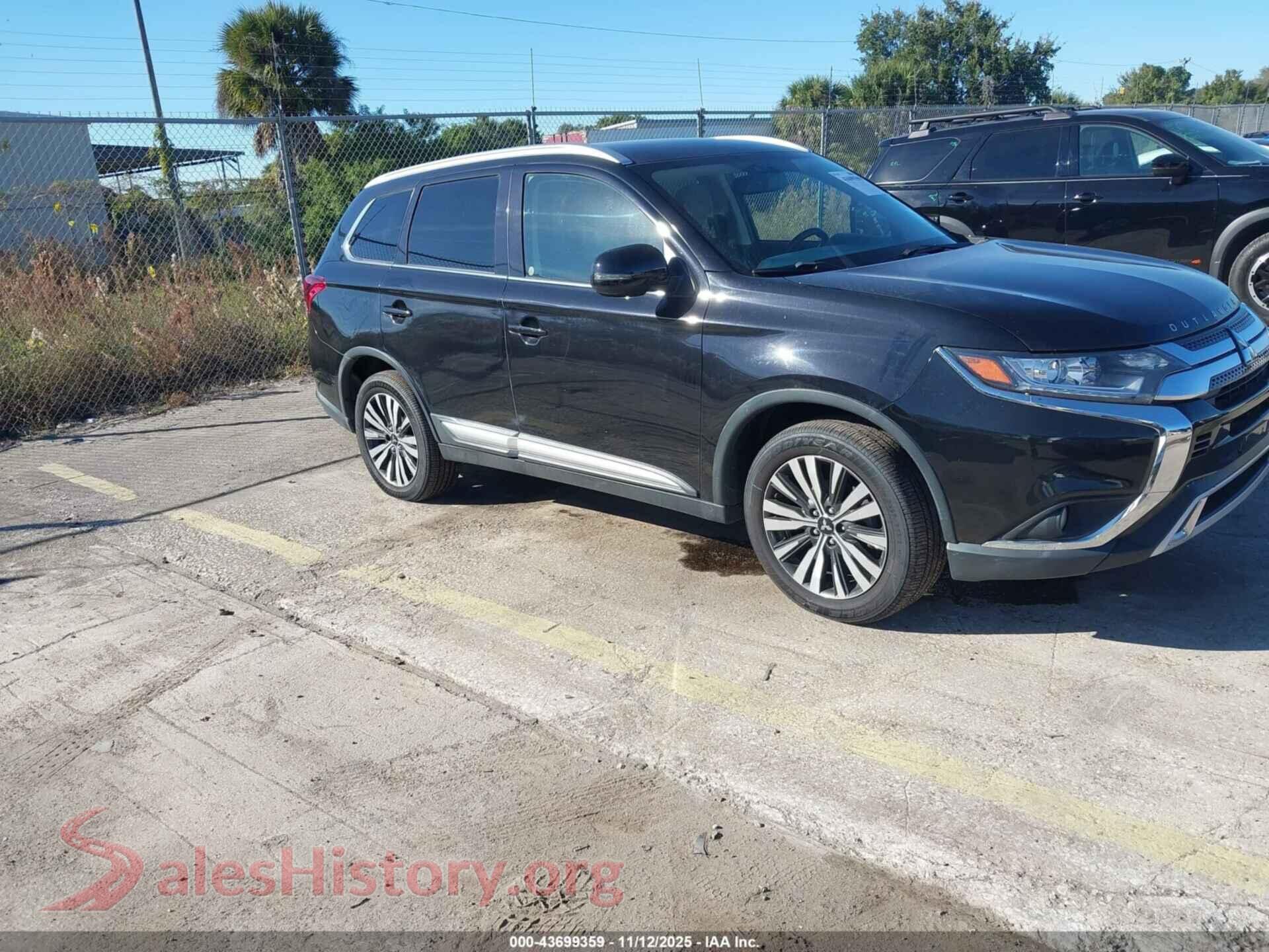 2019 MITSUBISHI OUTLANDER — VIN JA4AZ3A33KZ013080