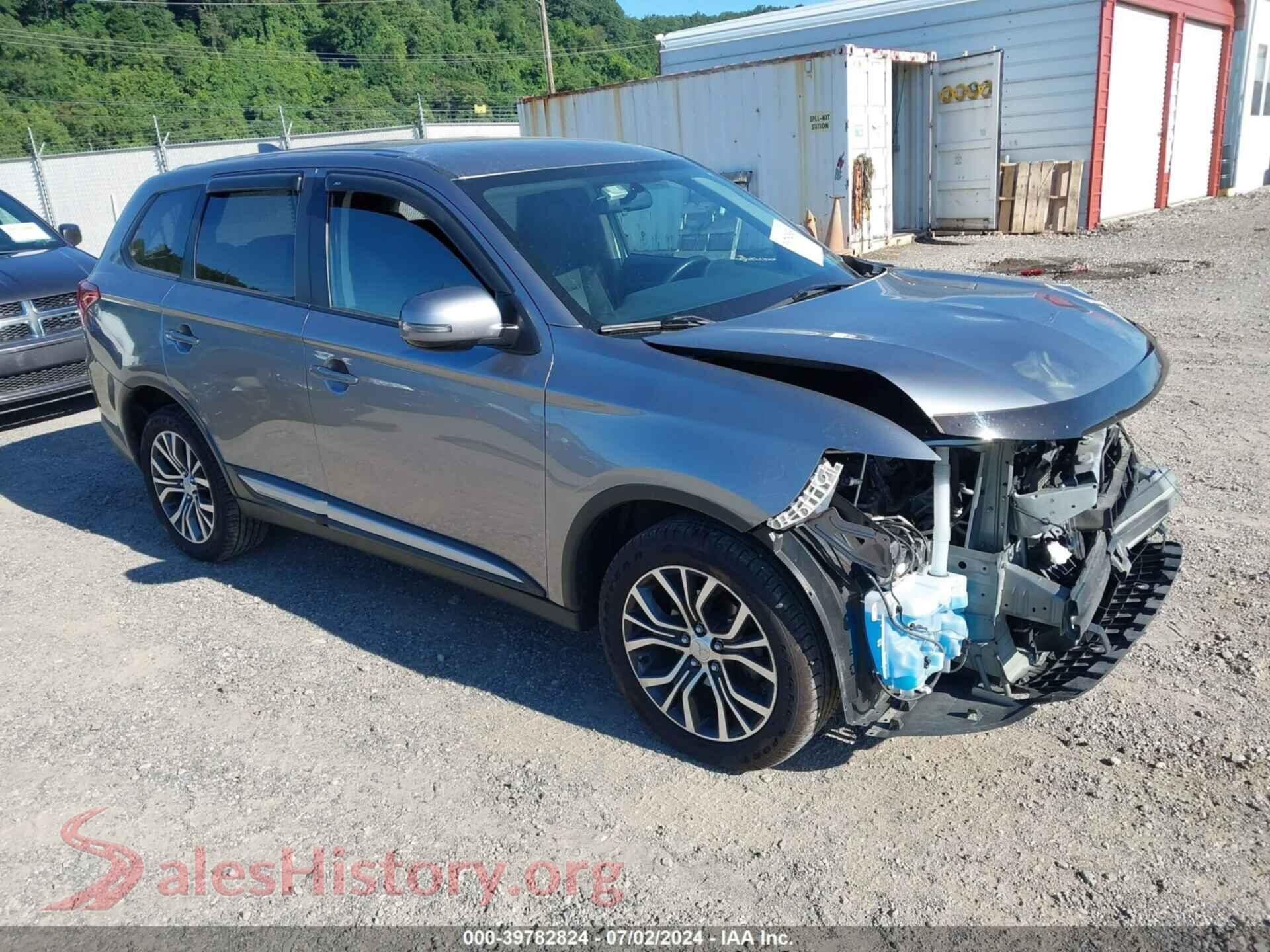 2018 MITSUBISHI OUTLANDER — VIN JA4AZ3A34JZ016293