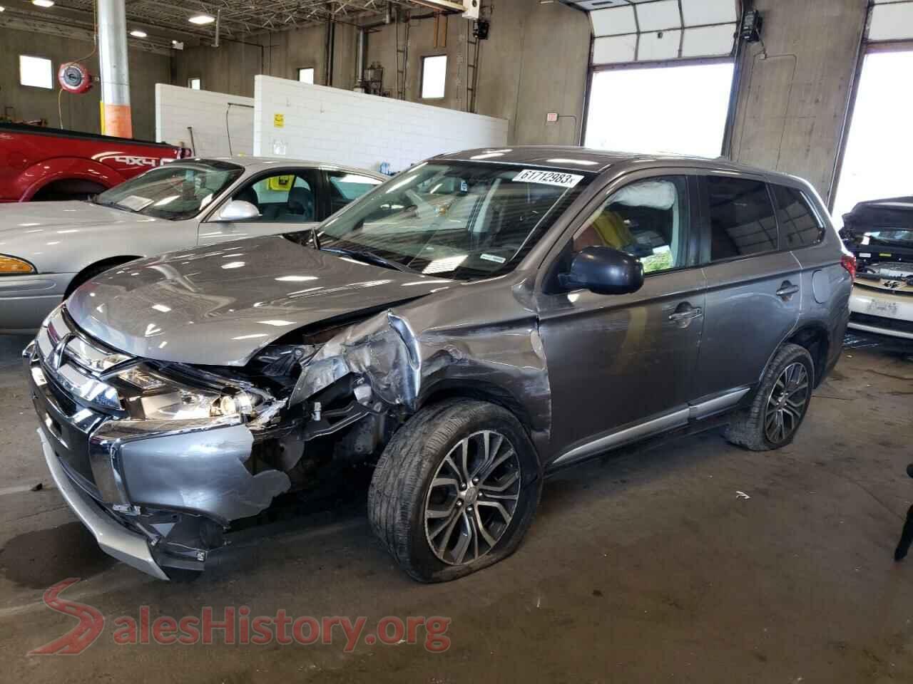 2018 MITSUBISHI OUTLANDER — VIN JA4AZ3A39JZ058734