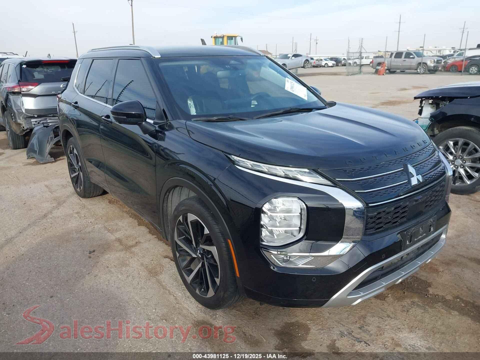 2024 MITSUBISHI OUTLANDER — VIN JA4J3WA81RZ008355
