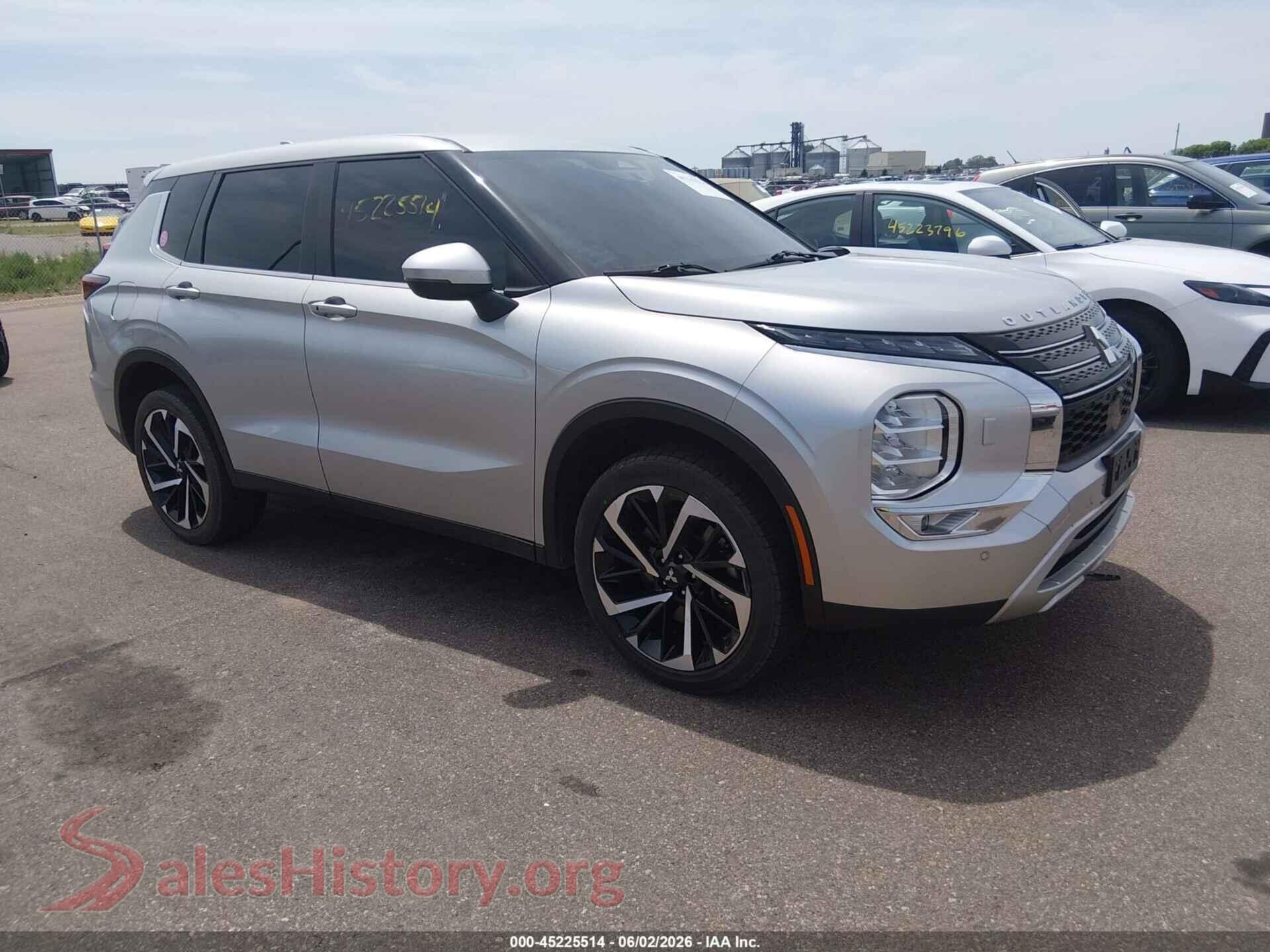 2023 MITSUBISHI OUTLANDER — VIN JA4J4UA83PZ019484