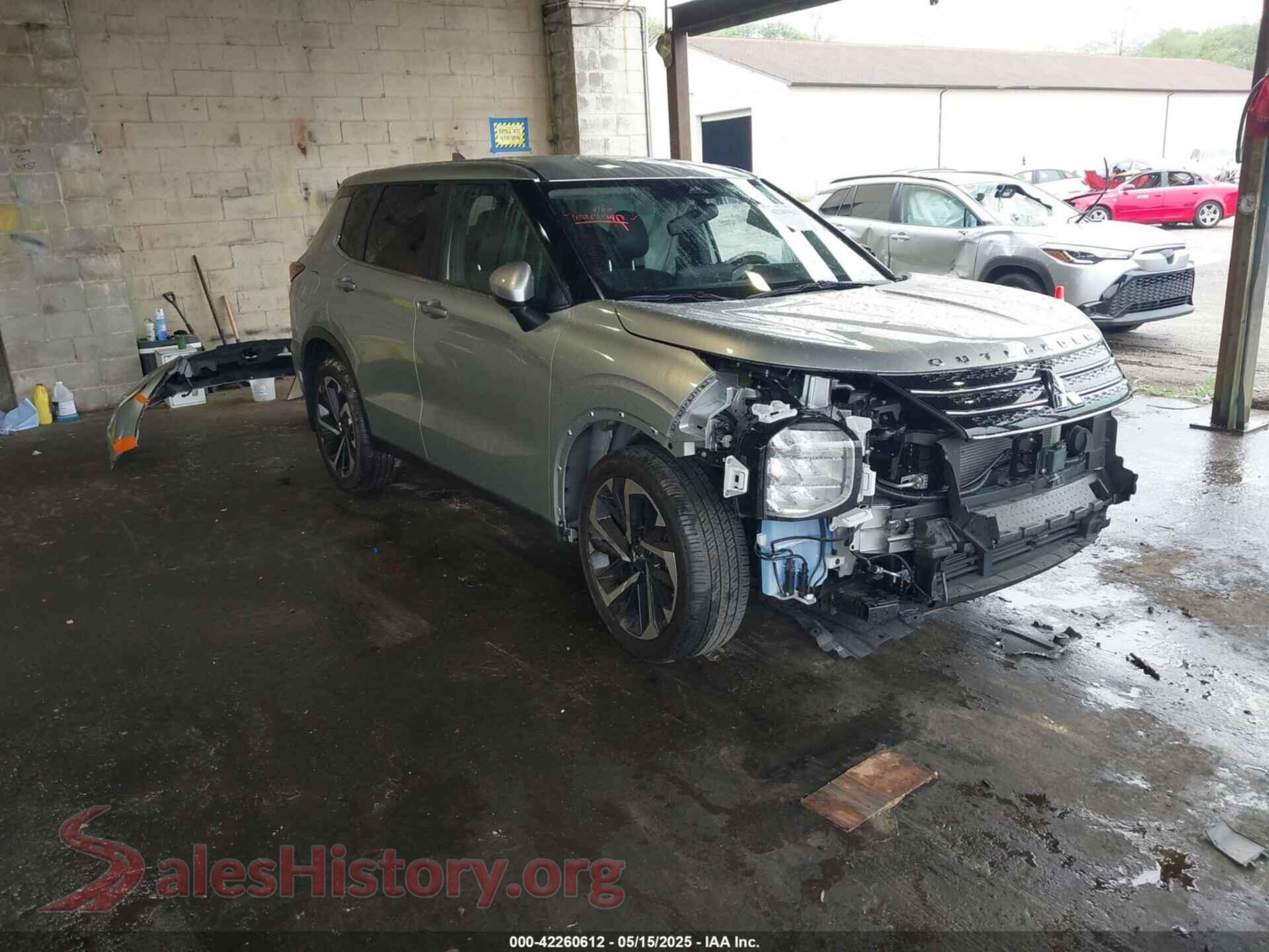 2023 MITSUBISHI OUTLANDER — VIN JA4J4UA86PZ013565