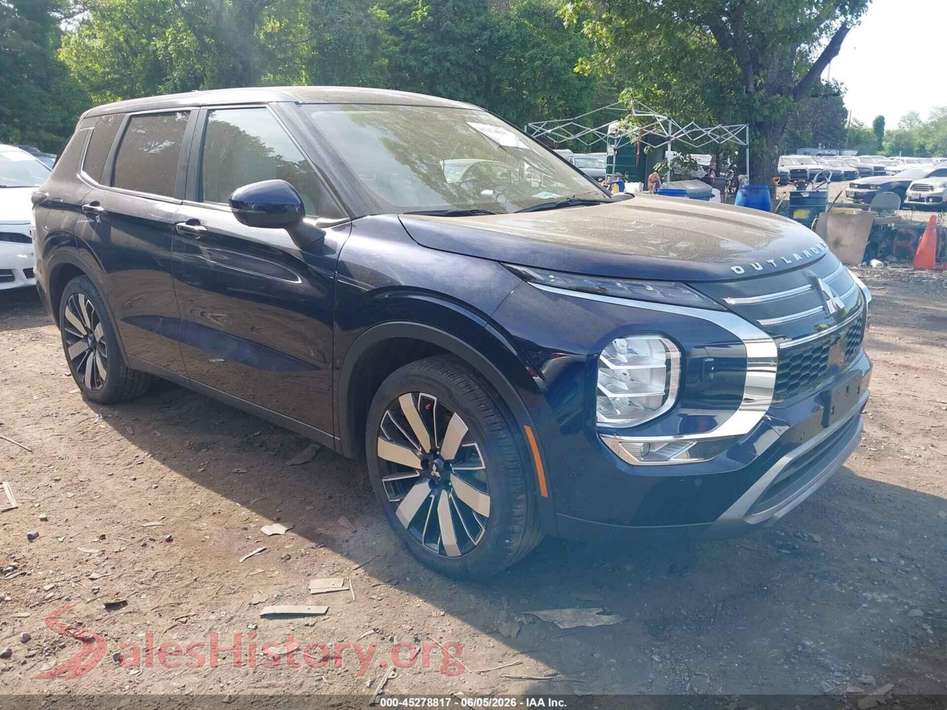 2025 MITSUBISHI OUTLANDER — VIN JA4J4VA81SZ028229