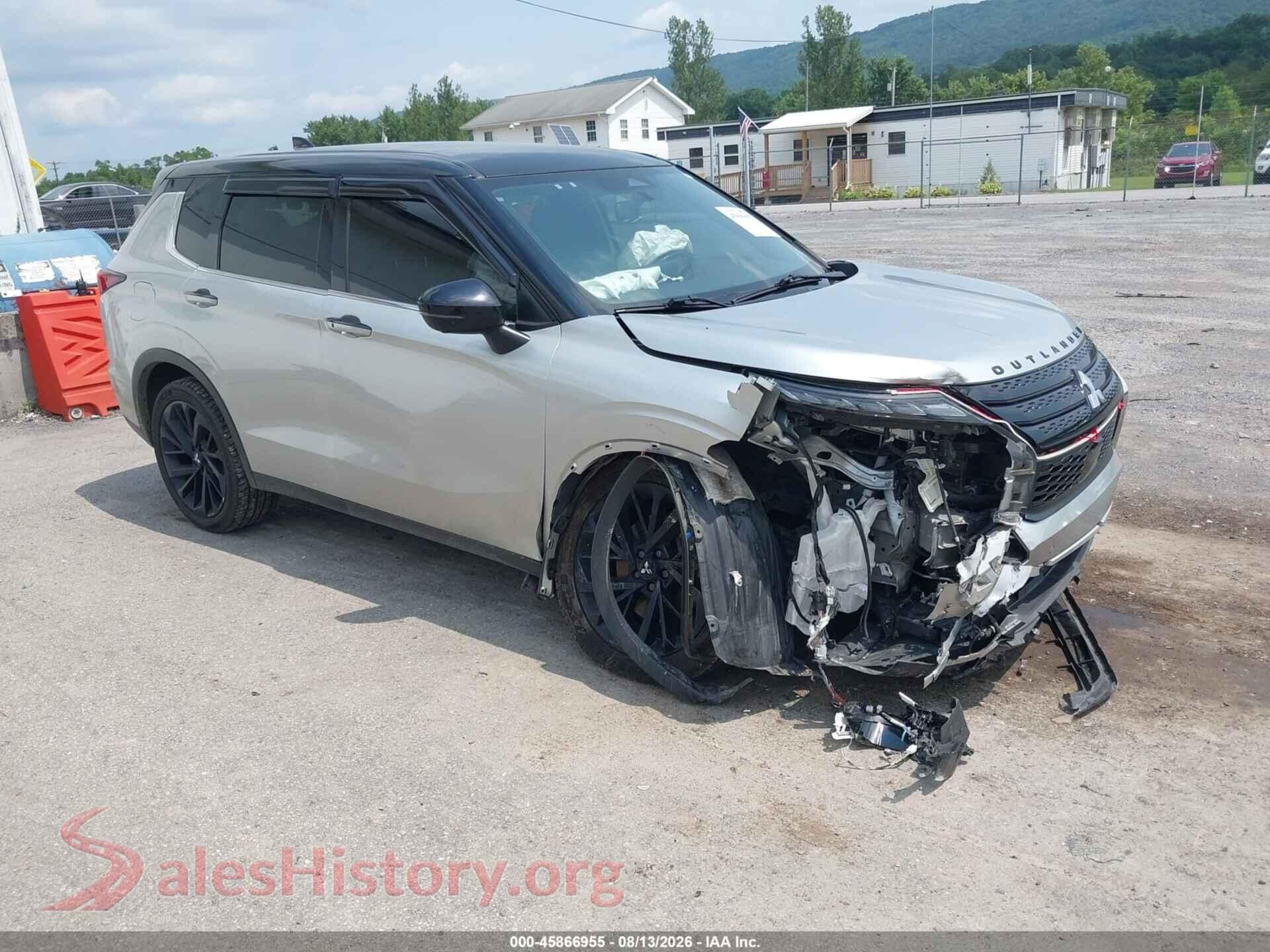 2023 MITSUBISHI OUTLANDER — VIN JA4J4VA85PZ040892