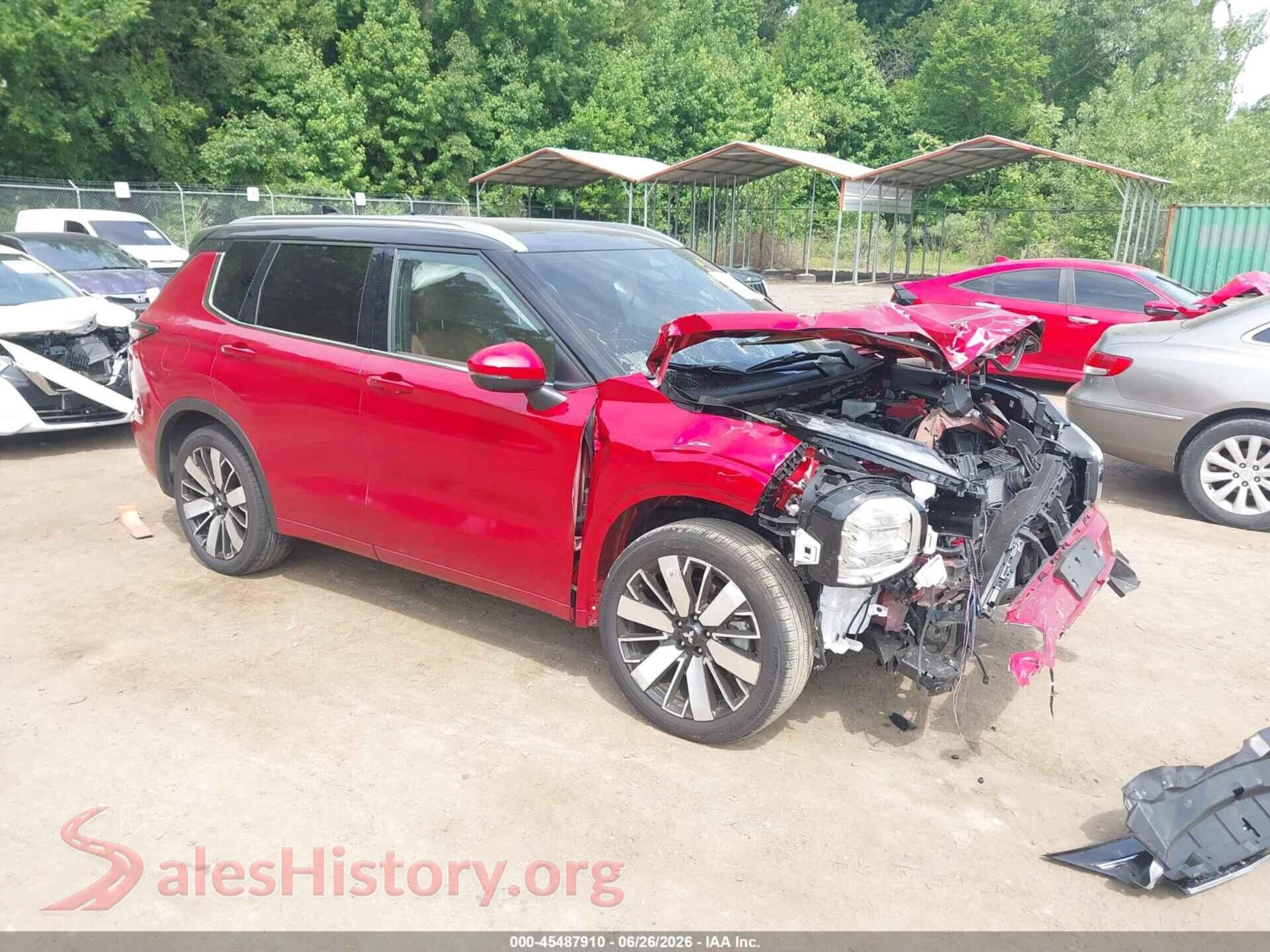 2025 MITSUBISHI OUTLANDER — VIN JA4J4WA86SZ043718